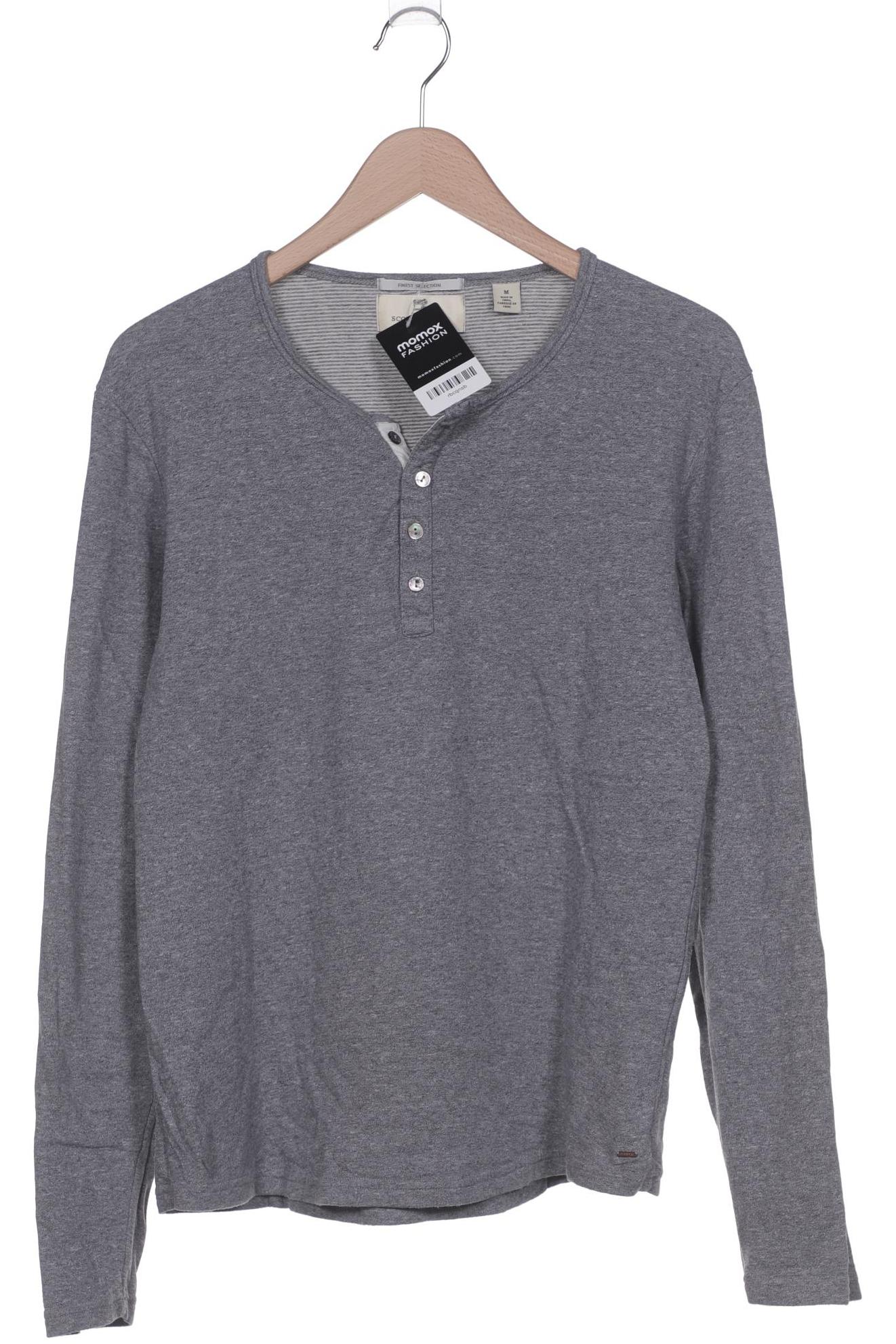 

Scotch & Soda Herren Langarmshirt, grau, Gr. 48