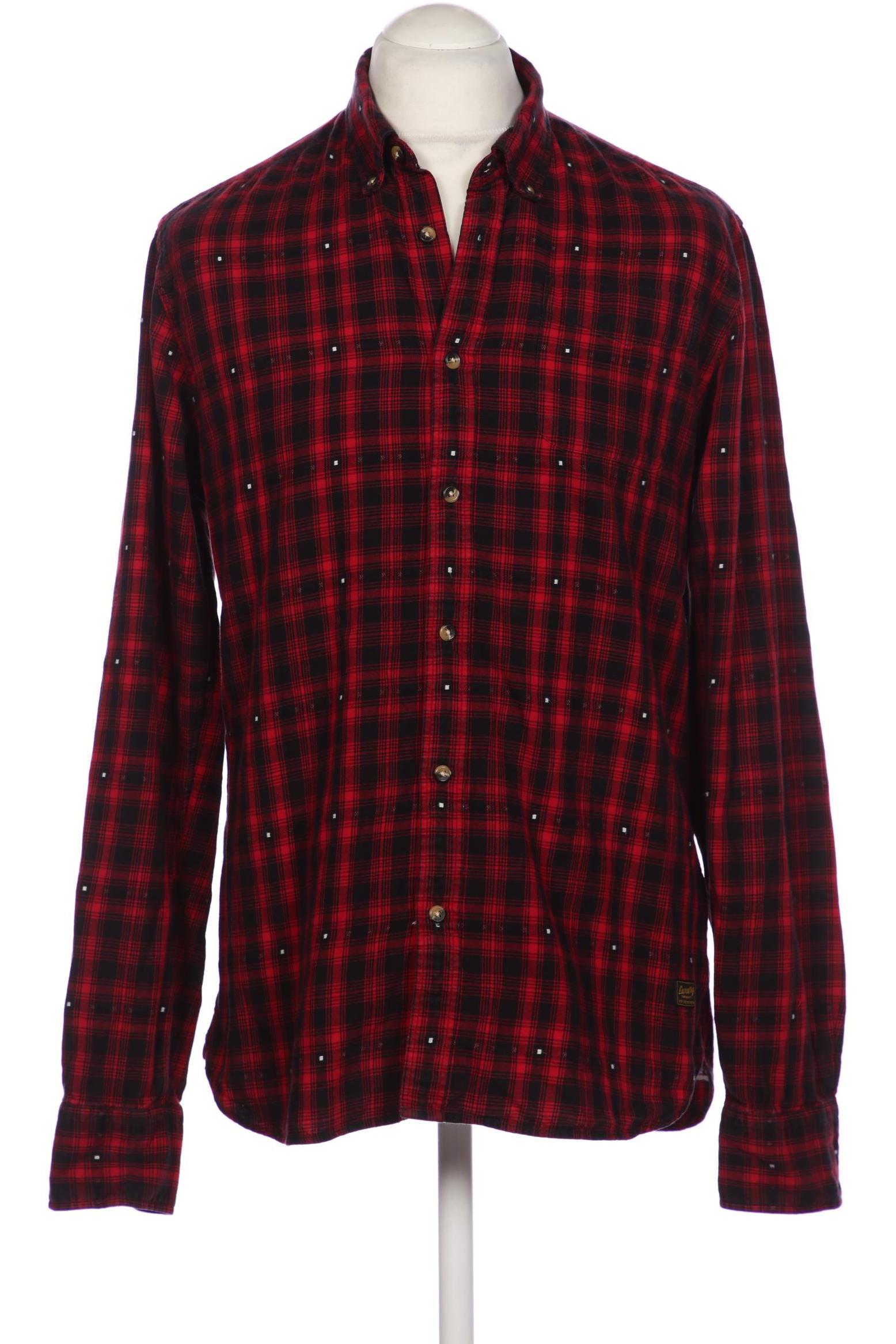 

Scotch & Soda Herren Hemd, rot, Gr. 52