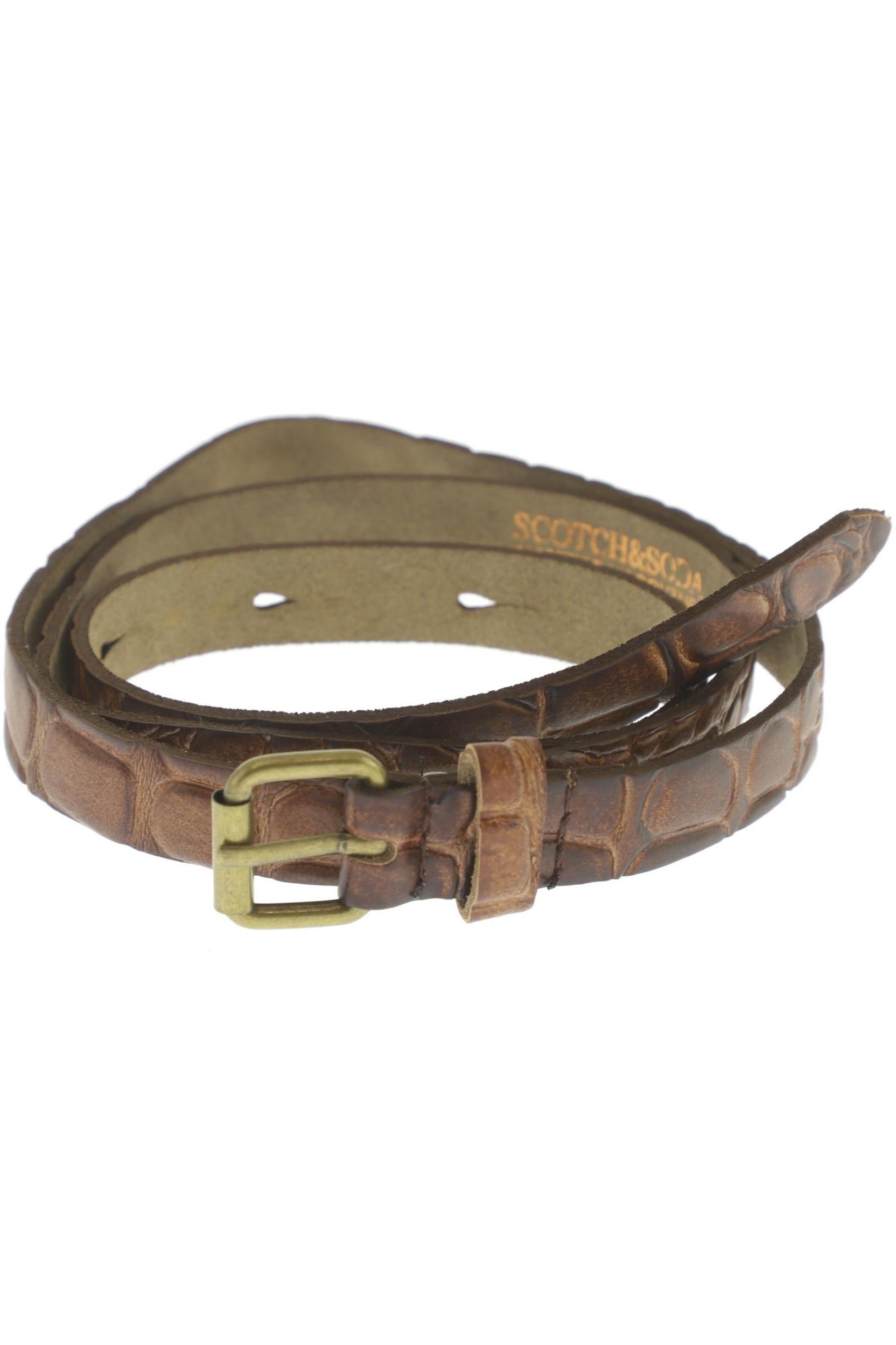 

Scotch & Soda Herren Gürtel, braun, Gr. 90