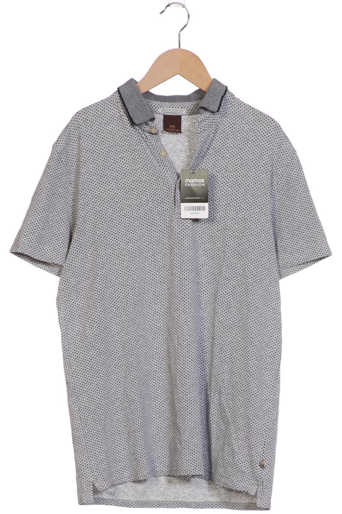 

Scotch & Soda Herren Poloshirt, grau, Gr. 48