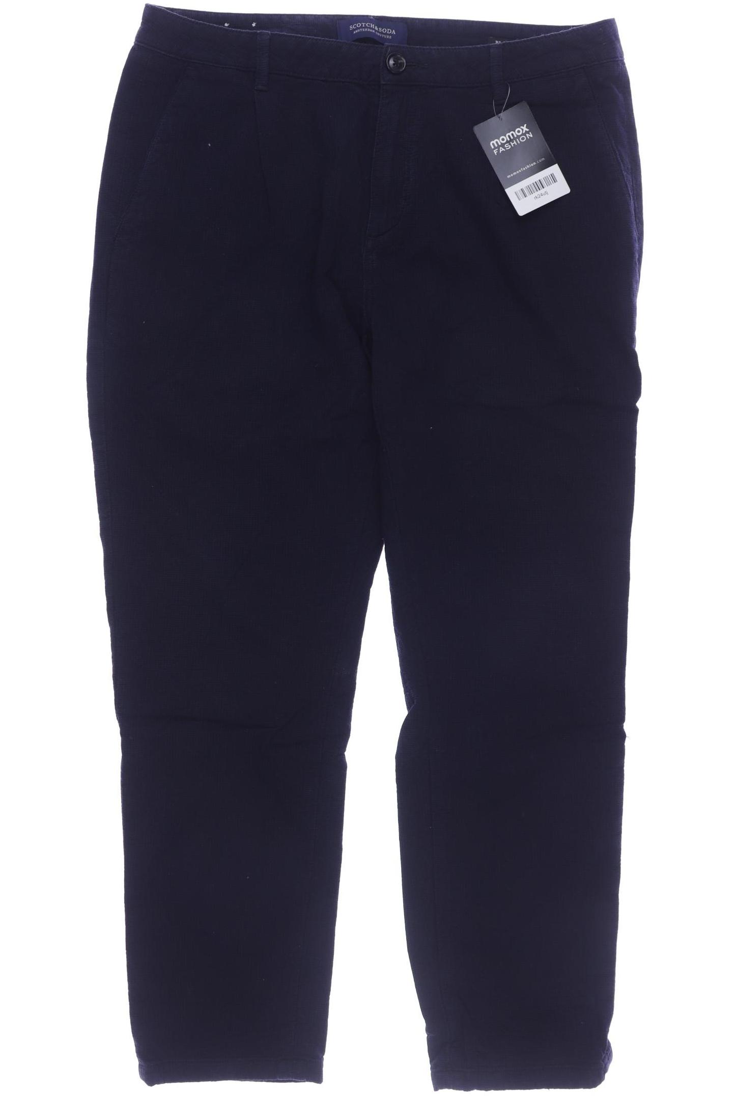 

Scotch & Soda Herren Stoffhose, marineblau