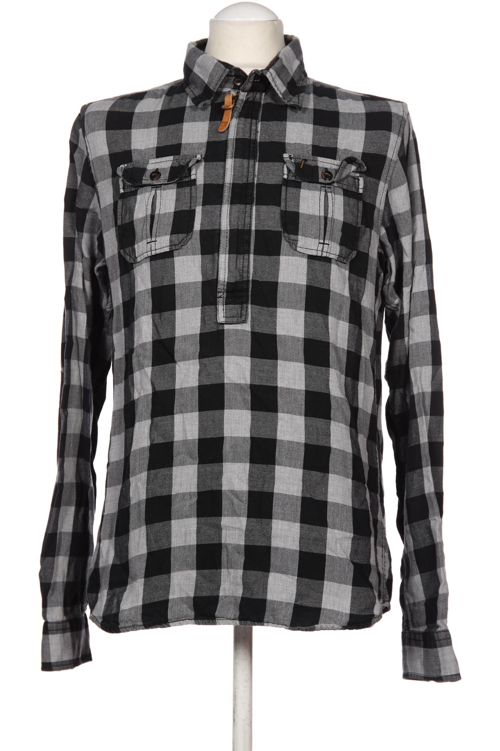 

Scotch & Soda Herren Hemd, grau, Gr. 48