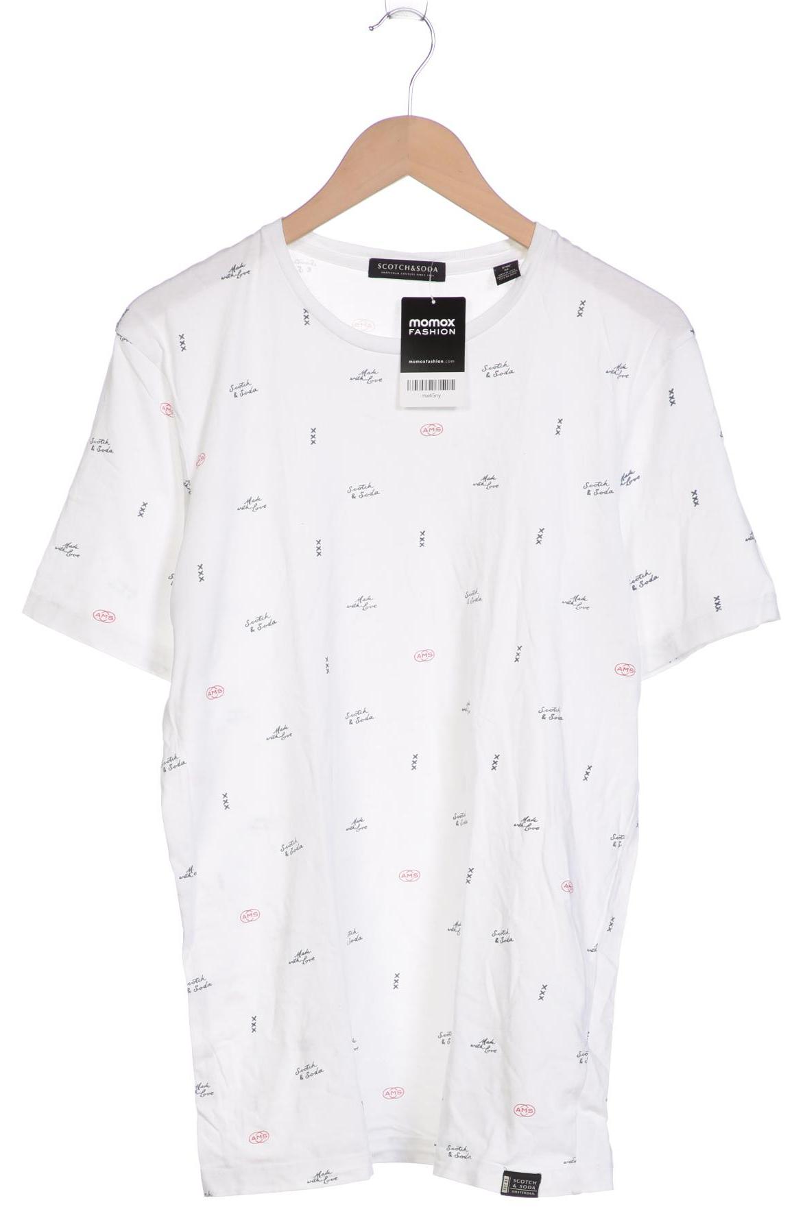 

Scotch & Soda Herren T-Shirt, weiß