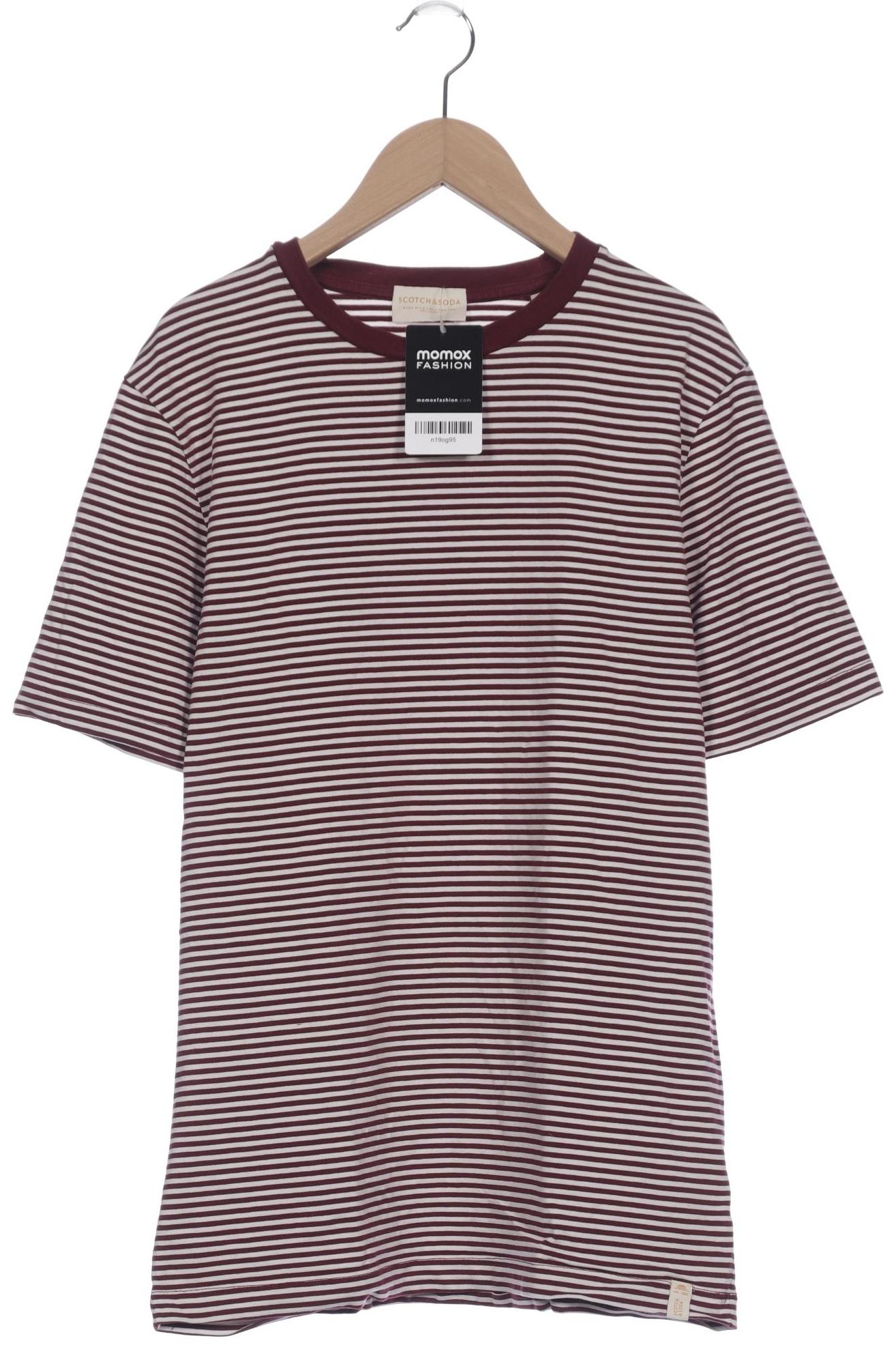 

Scotch & Soda Herren T-Shirt, bordeaux, Gr. 46
