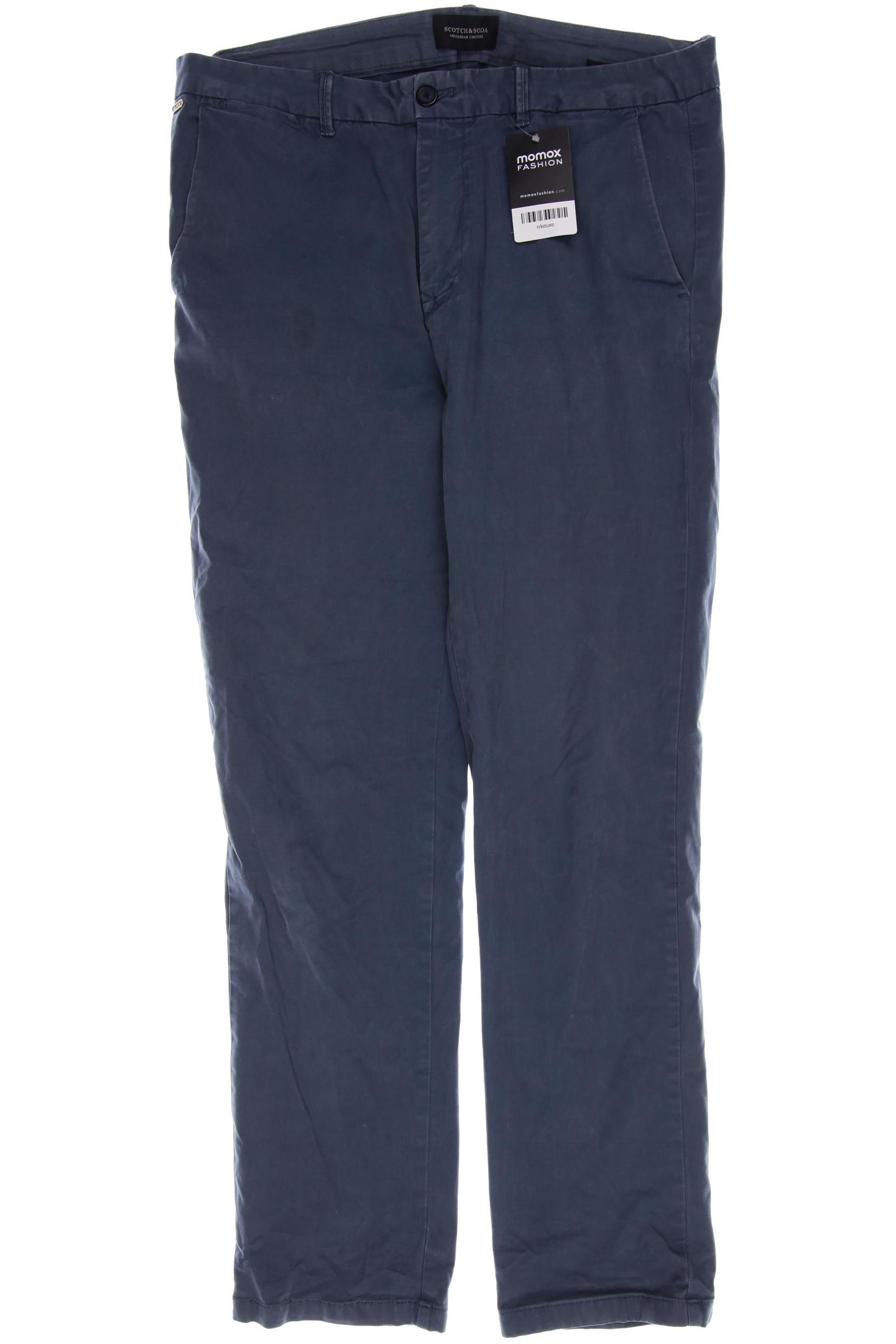 

Scotch & Soda Herren Stoffhose, blau