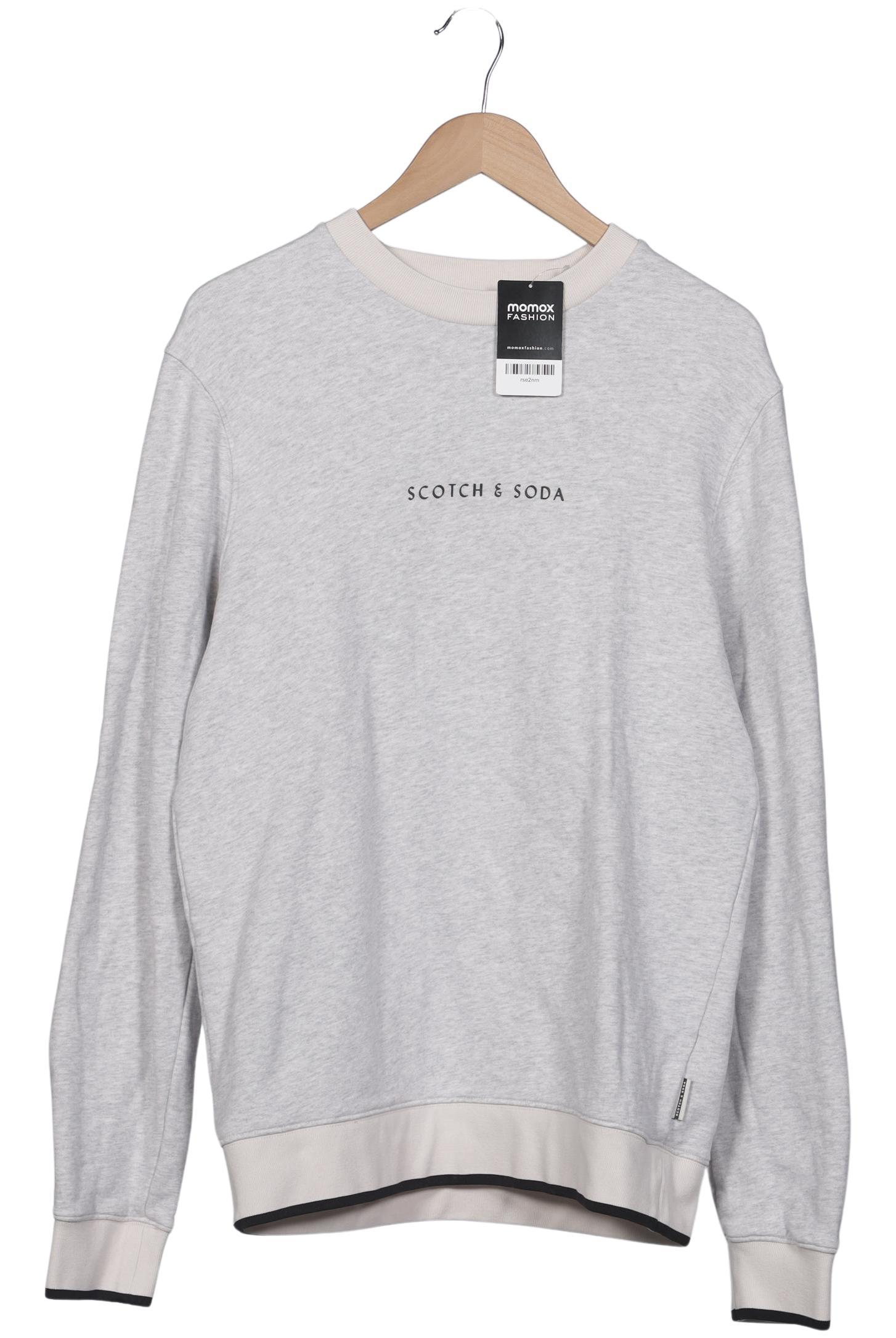 

Scotch & Soda Herren Sweatshirt, grau, Gr. 48