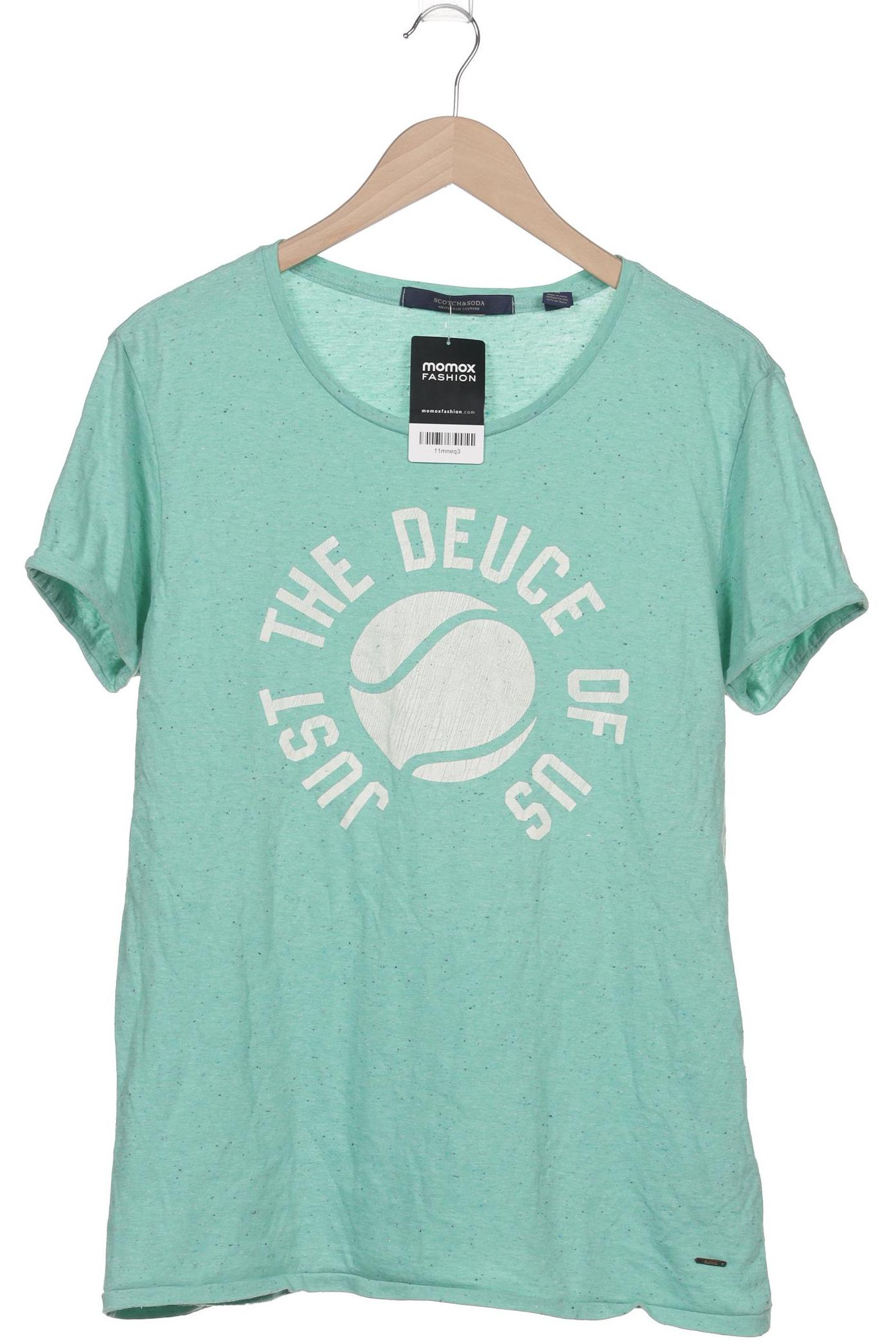 

Scotch & Soda Herren T-Shirt, türkis, Gr. 48