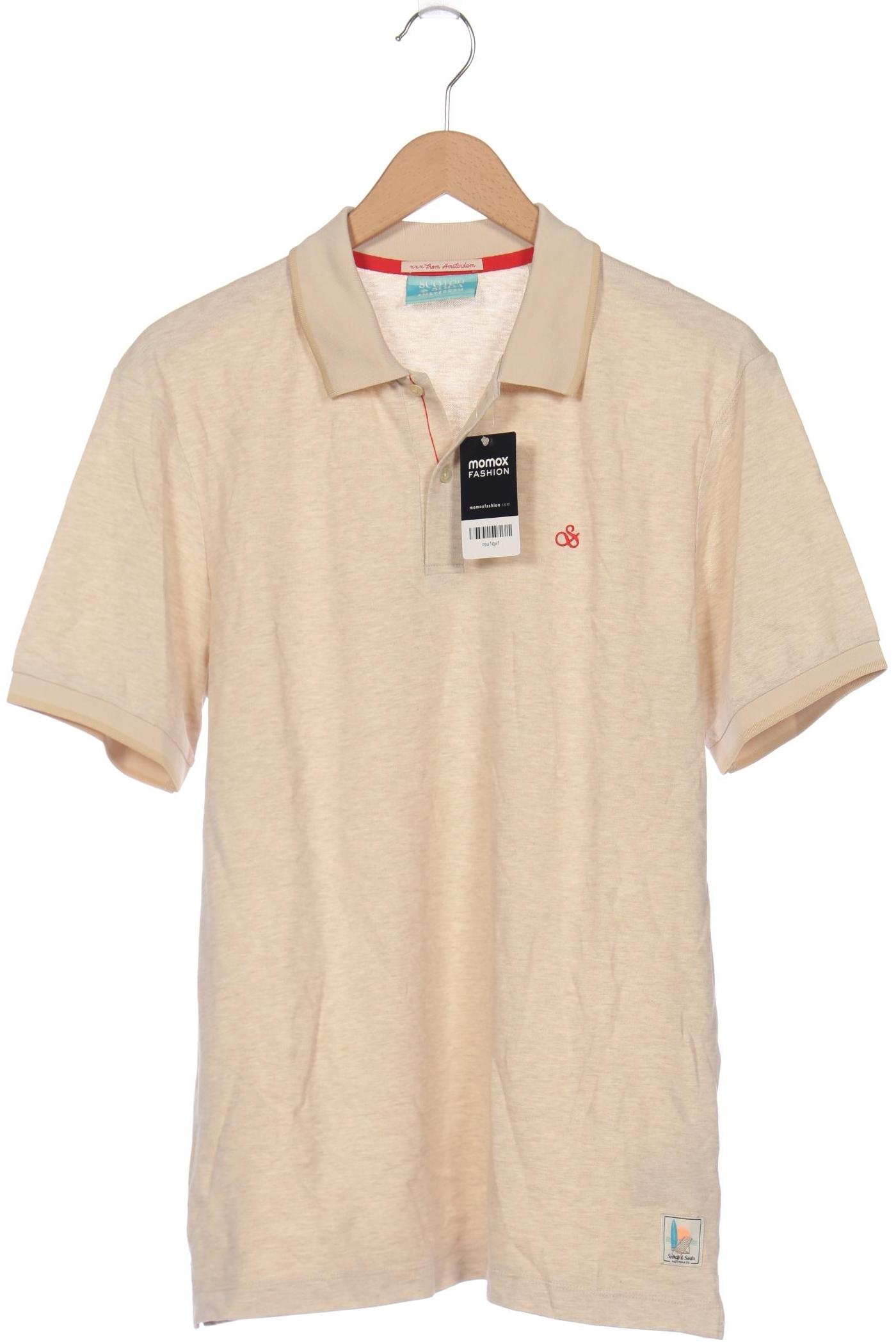 

Scotch & Soda Herren Poloshirt, beige, Gr. 52