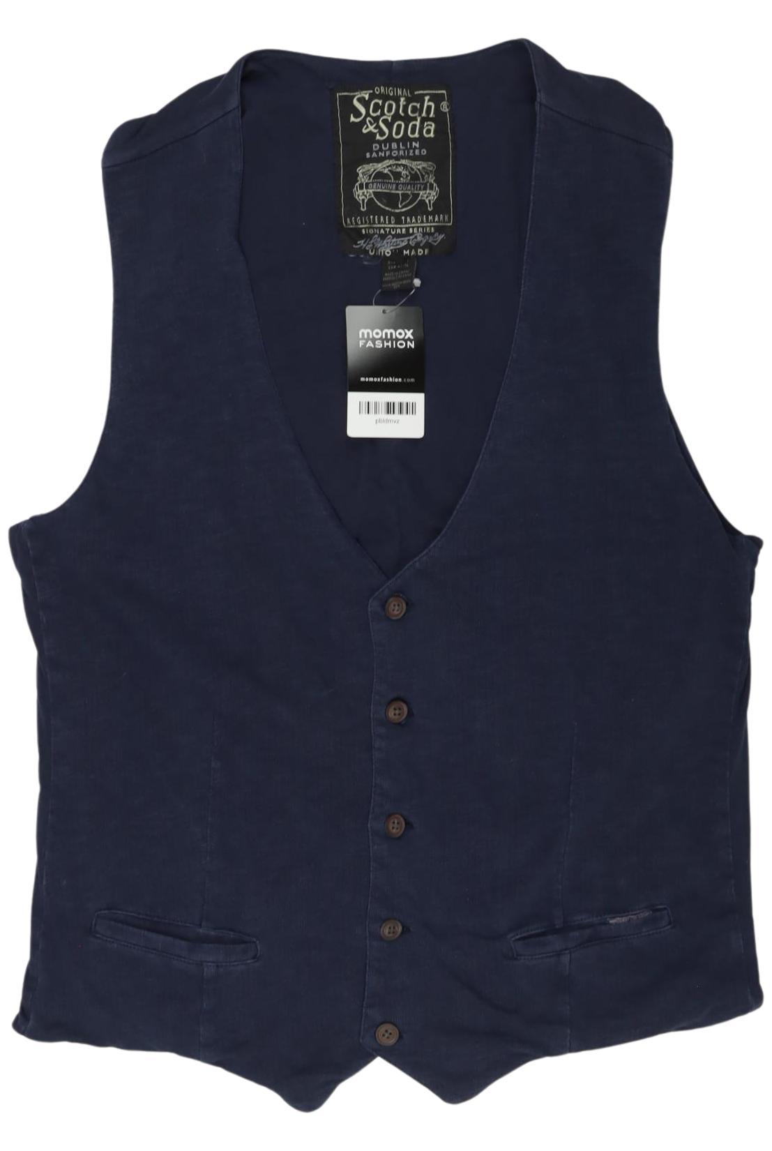 

Scotch & Soda Herren Weste, marineblau, Gr. 52
