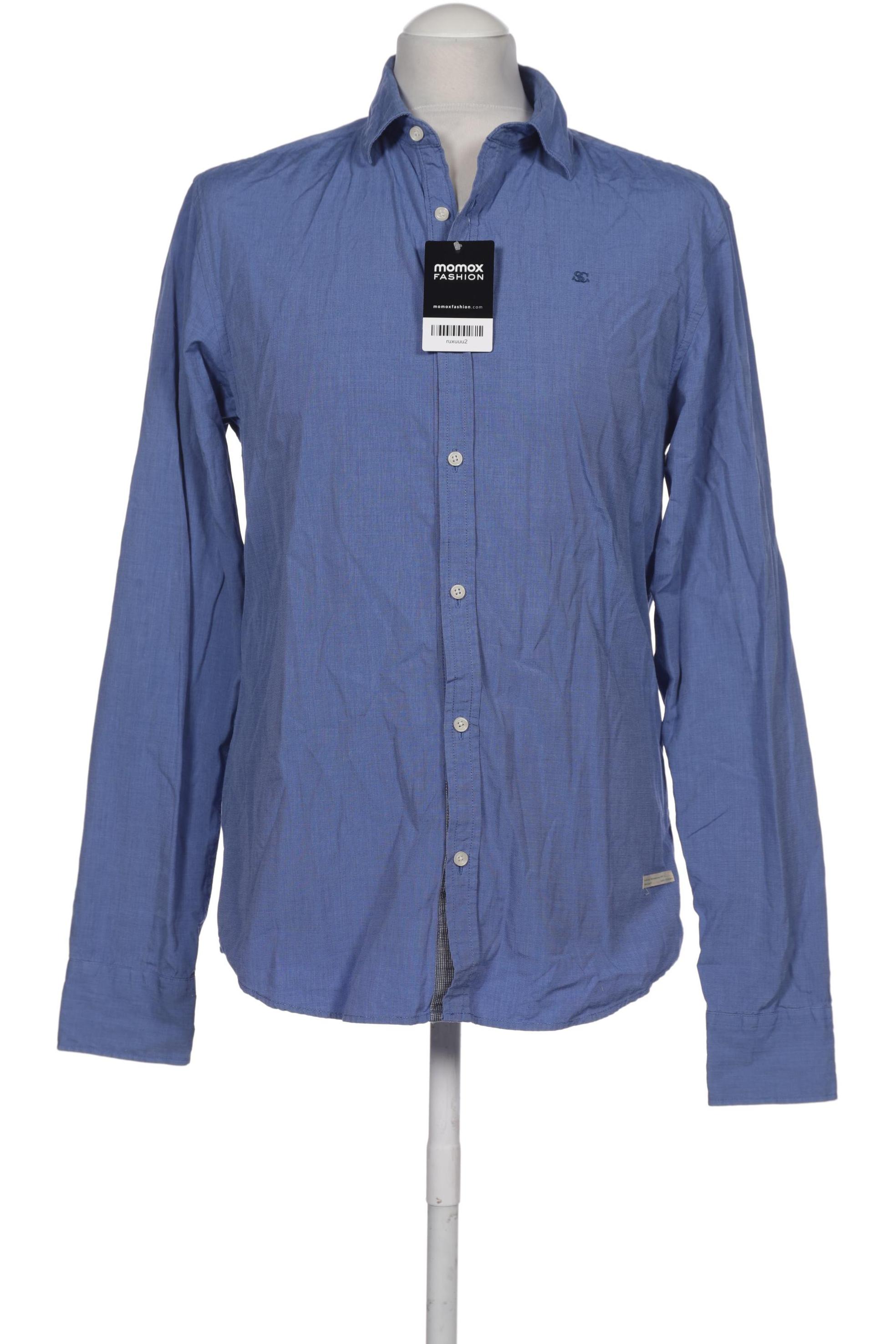 

Scotch & Soda Herren Hemd, blau