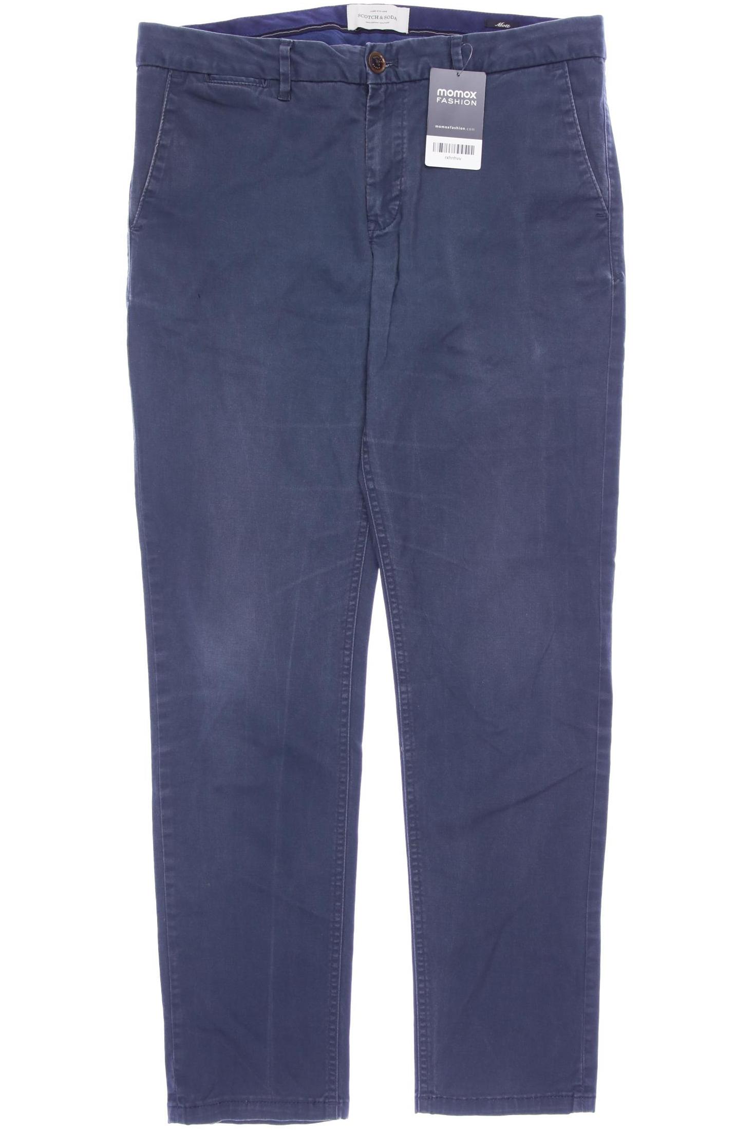 

Scotch & Soda Herren Stoffhose, marineblau