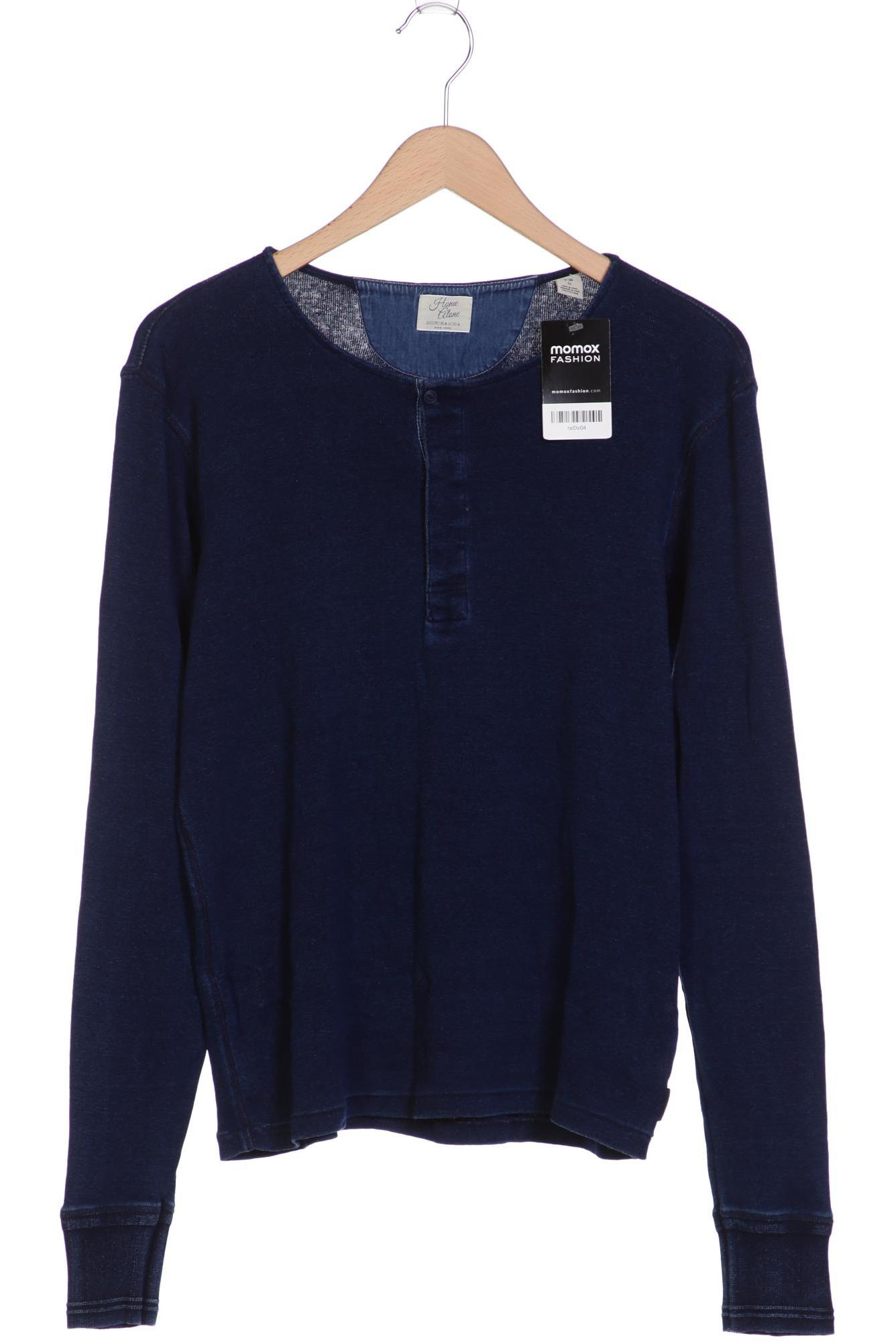 

Scotch & Soda Herren Langarmshirt, marineblau