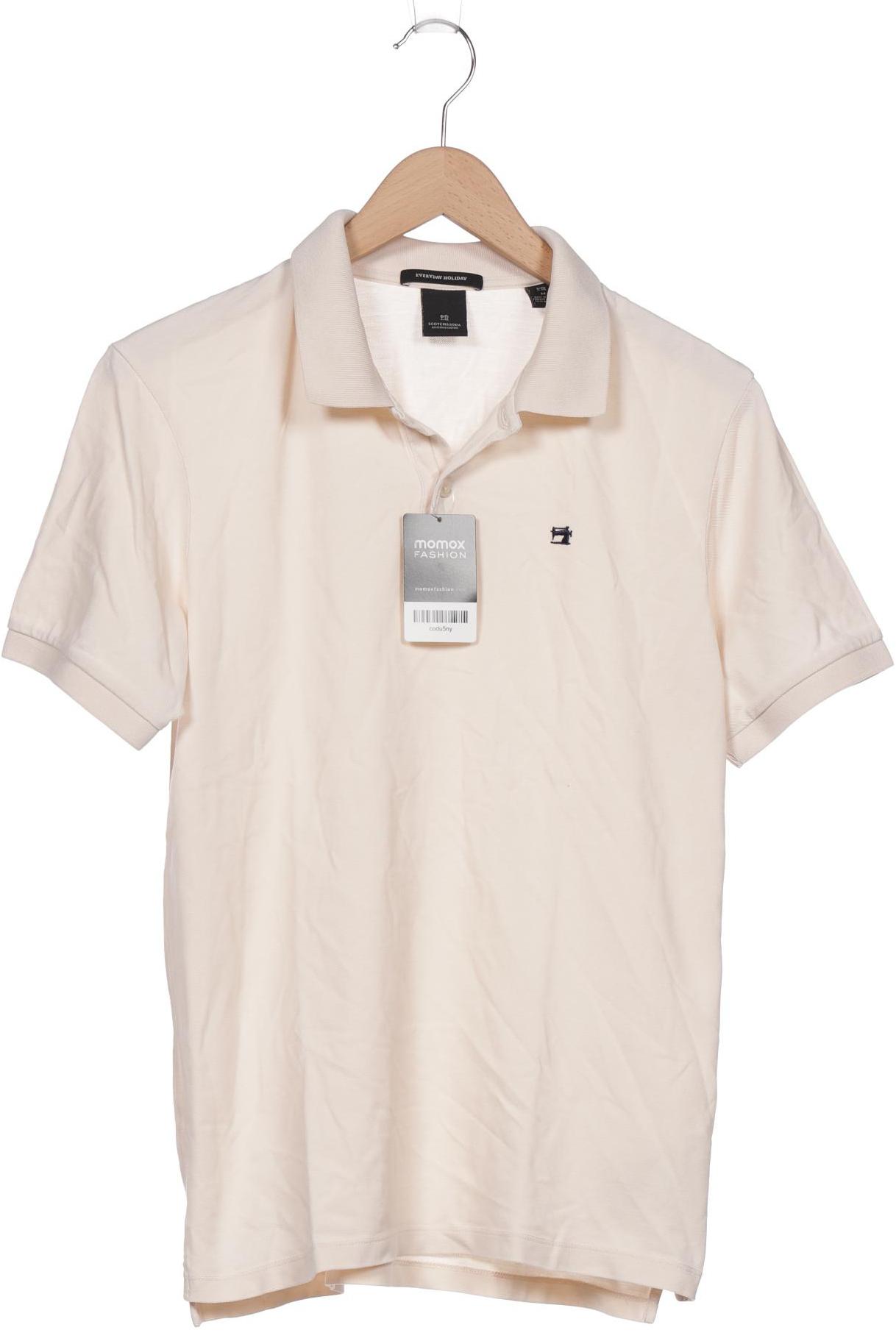 

Scotch & Soda Herren Poloshirt, cremeweiß, Gr. 48