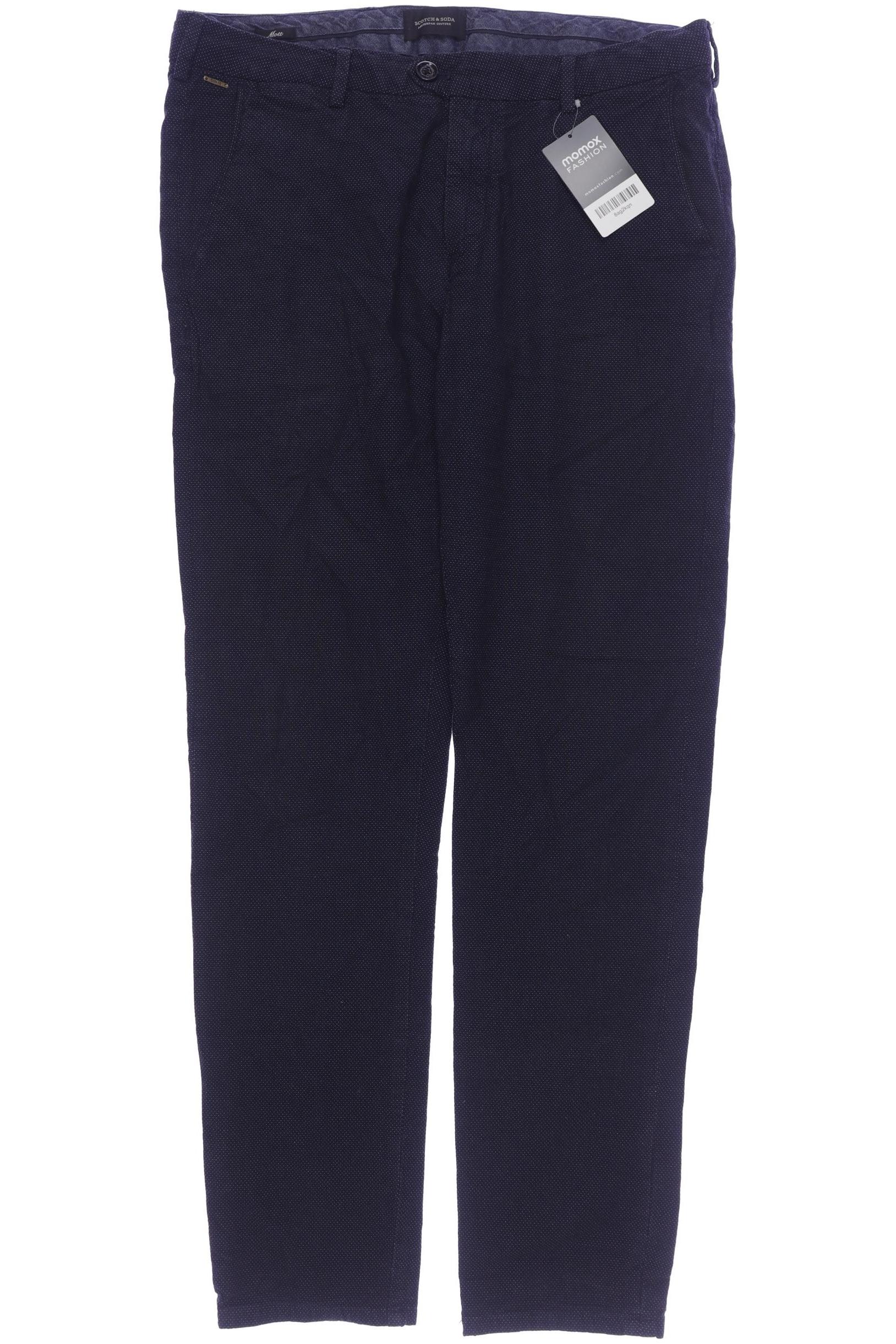 

Scotch & Soda Herren Stoffhose, marineblau, Gr. 32