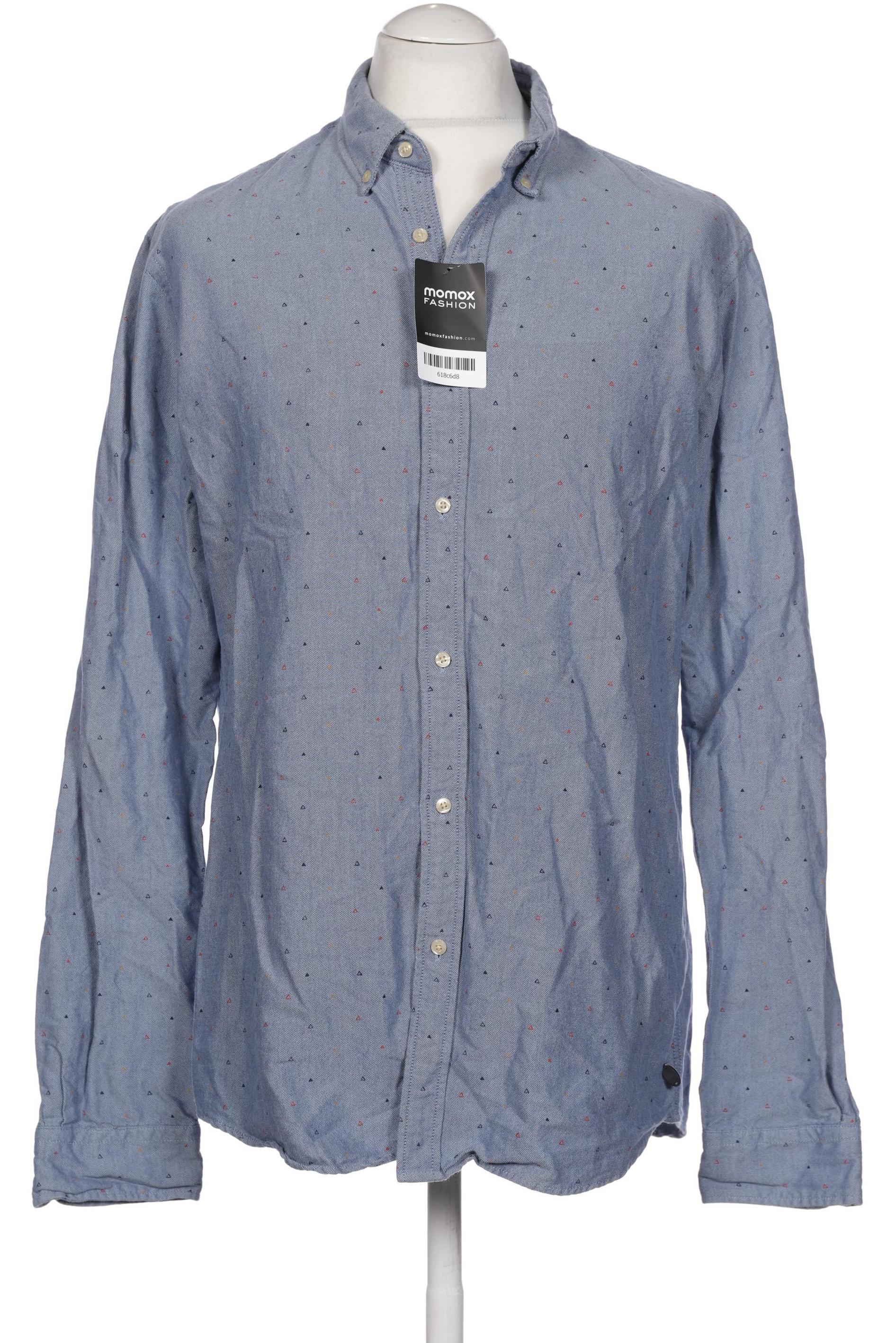 

Scotch & Soda Herren Hemd, blau, Gr. 54