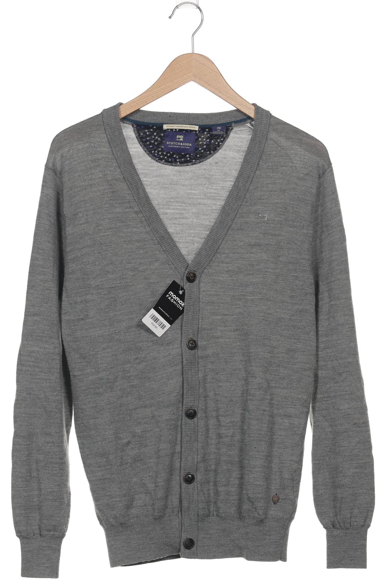 

Scotch & Soda Herren Strickjacke, grau, Gr. 48