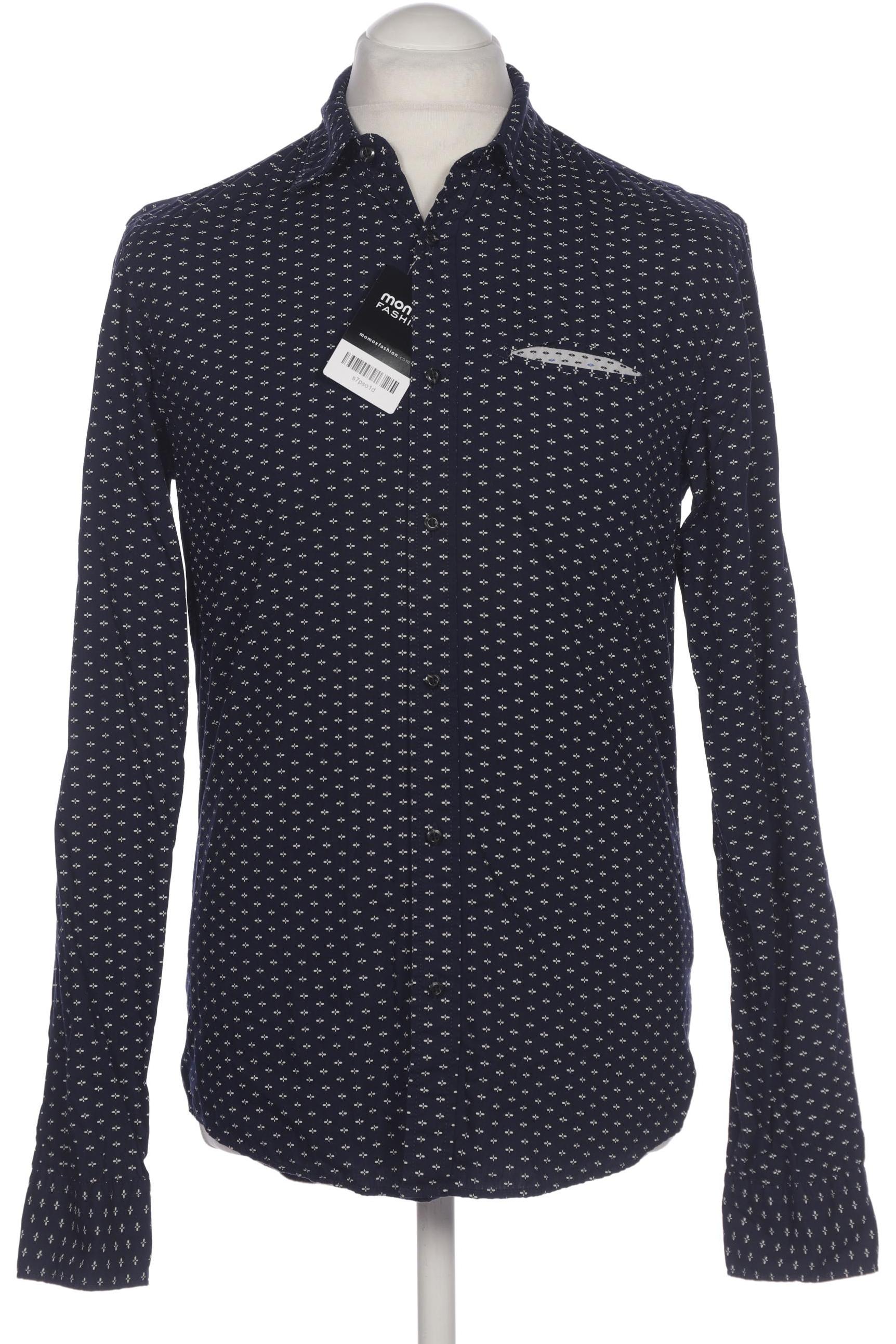 

Scotch & Soda Herren Hemd, marineblau