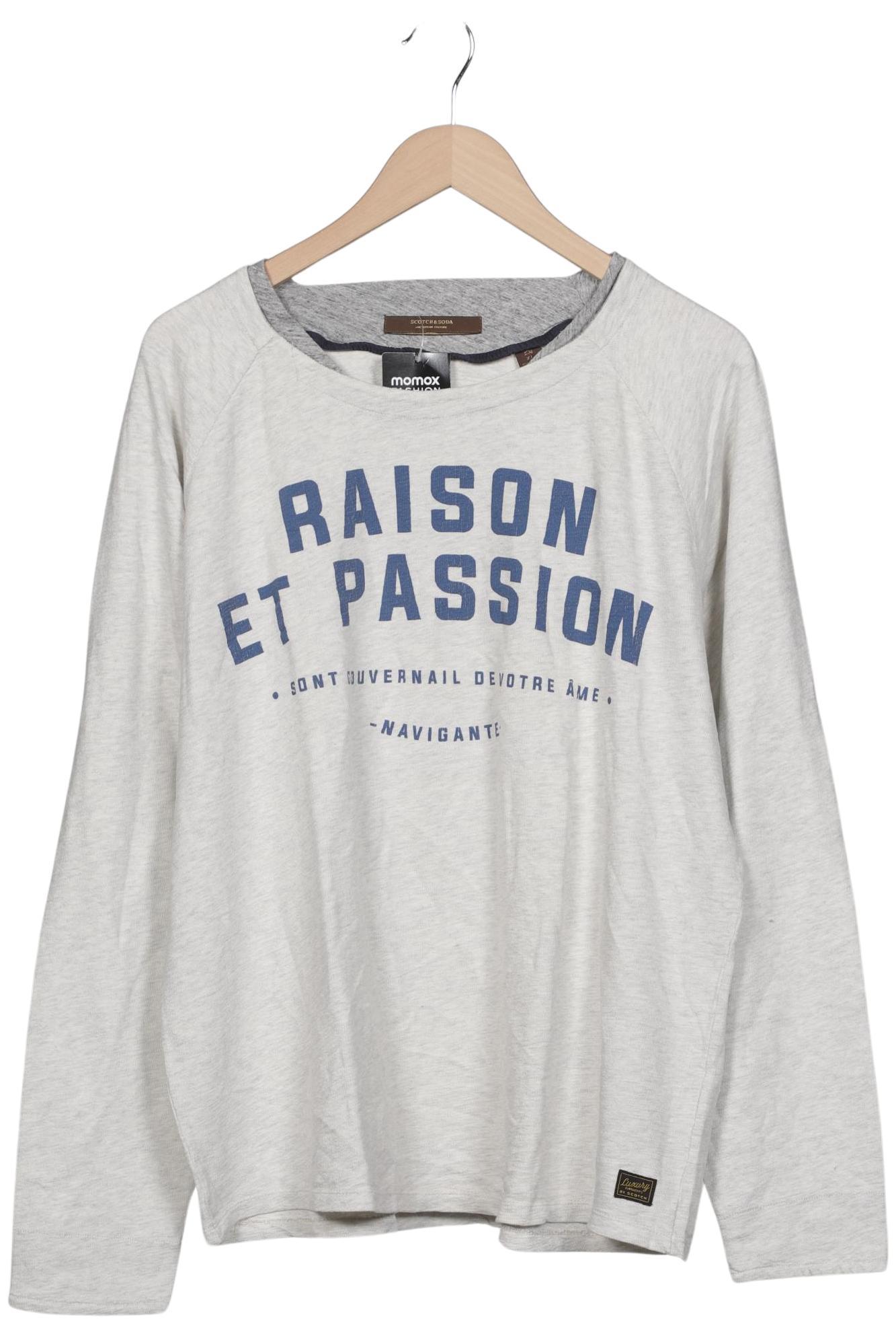 

Scotch & Soda Herren Sweatshirt, grau, Gr. 54