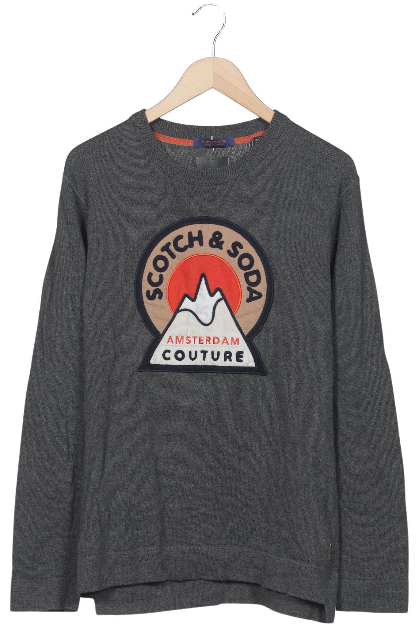 

Scotch & Soda Herren Pullover, grau, Gr. 52