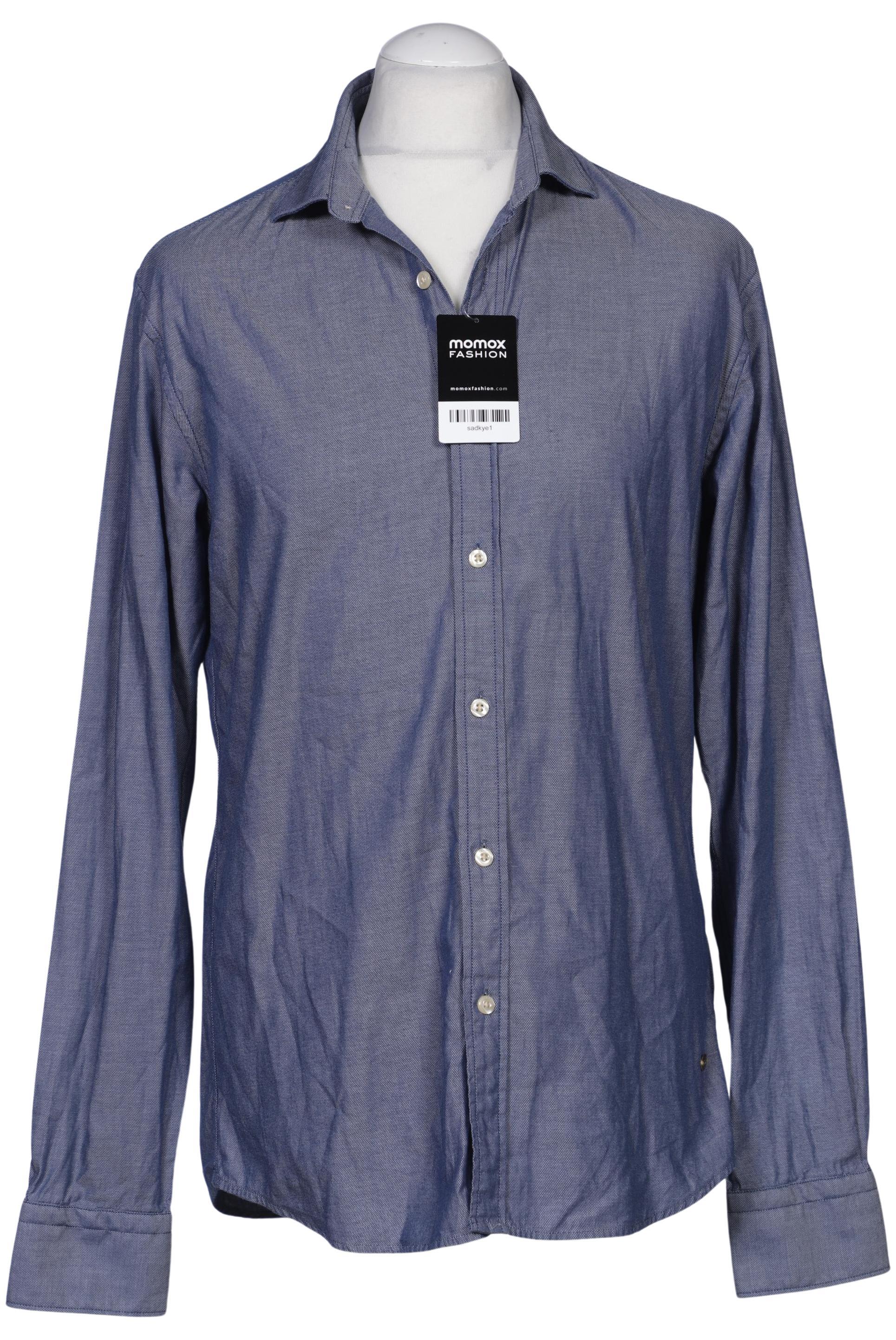 

Scotch & Soda Herren Hemd, blau, Gr. 52