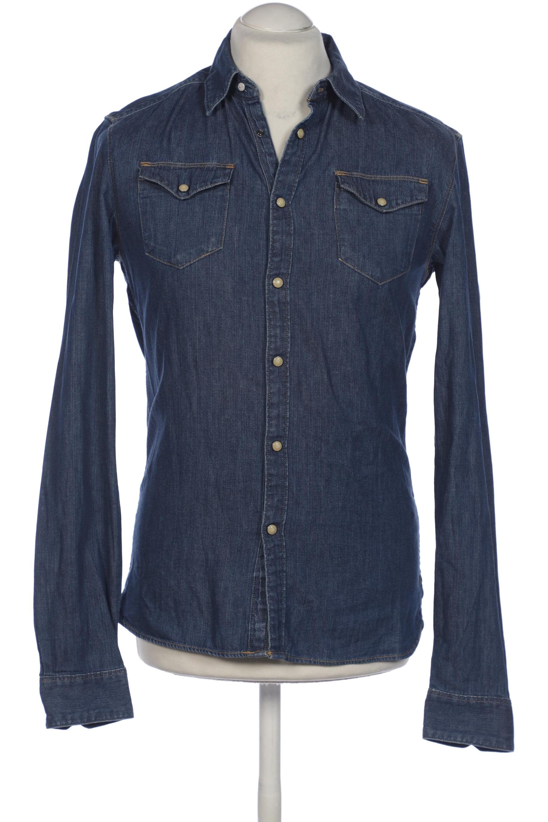 

Scotch & Soda Herren Hemd, blau, Gr. 46