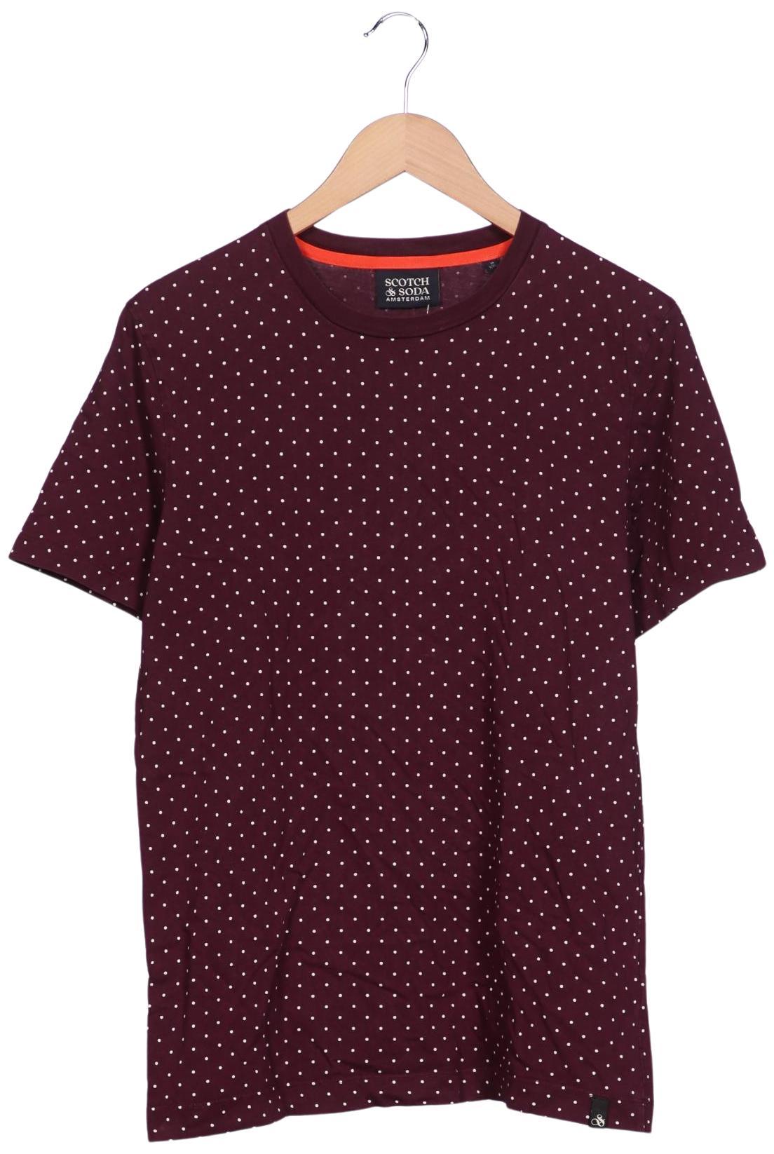 

Scotch & Soda Herren T-Shirt, bordeaux, Gr. 48