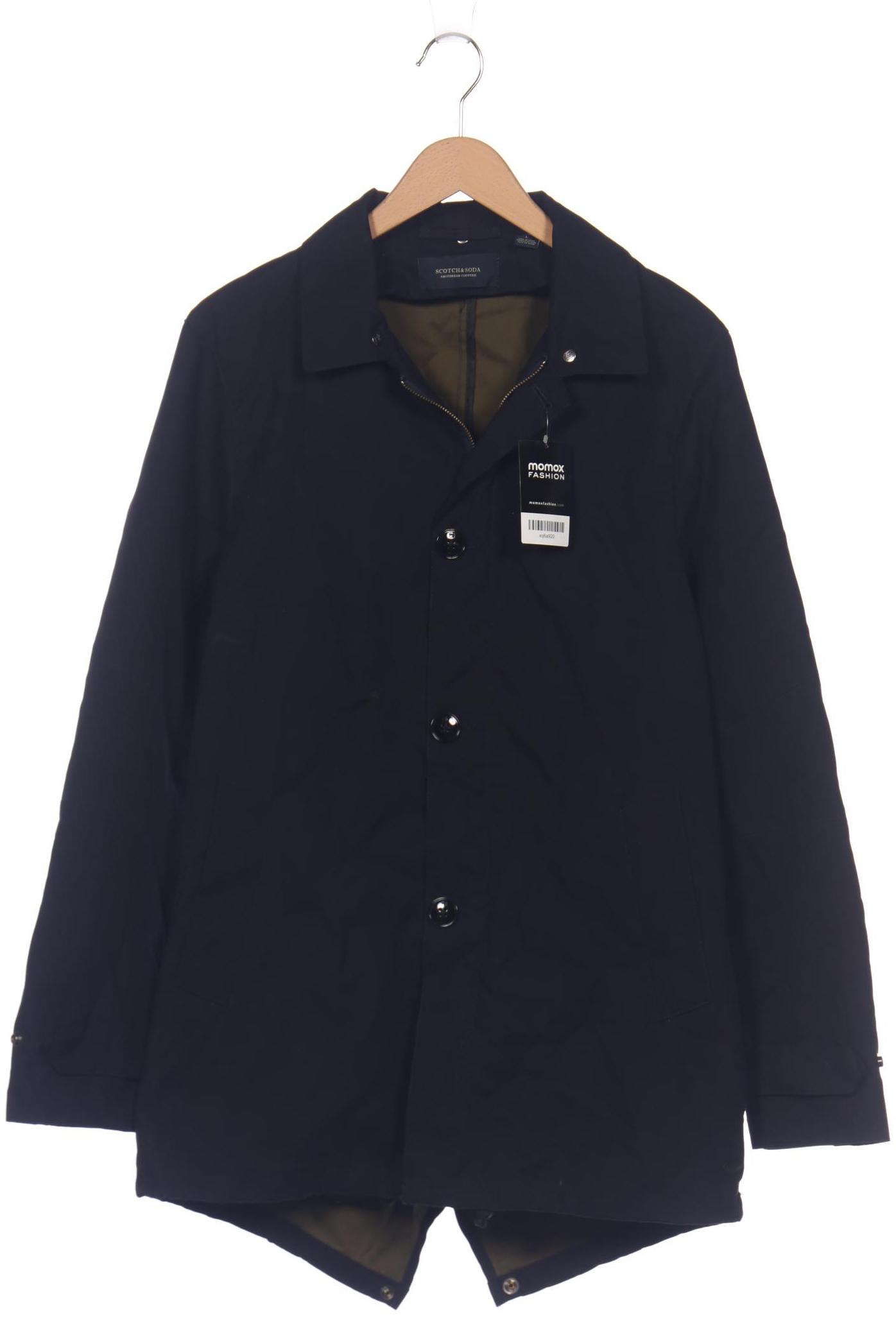 

Scotch & Soda Herren Mantel, schwarz, Gr. 52