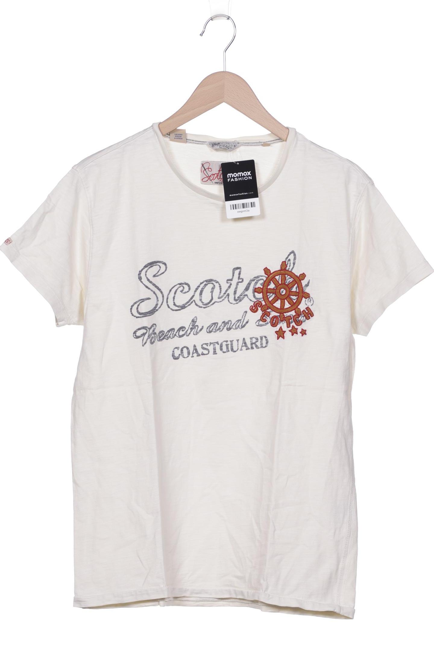 

Scotch & Soda Herren T-Shirt, cremeweiß, Gr. 52