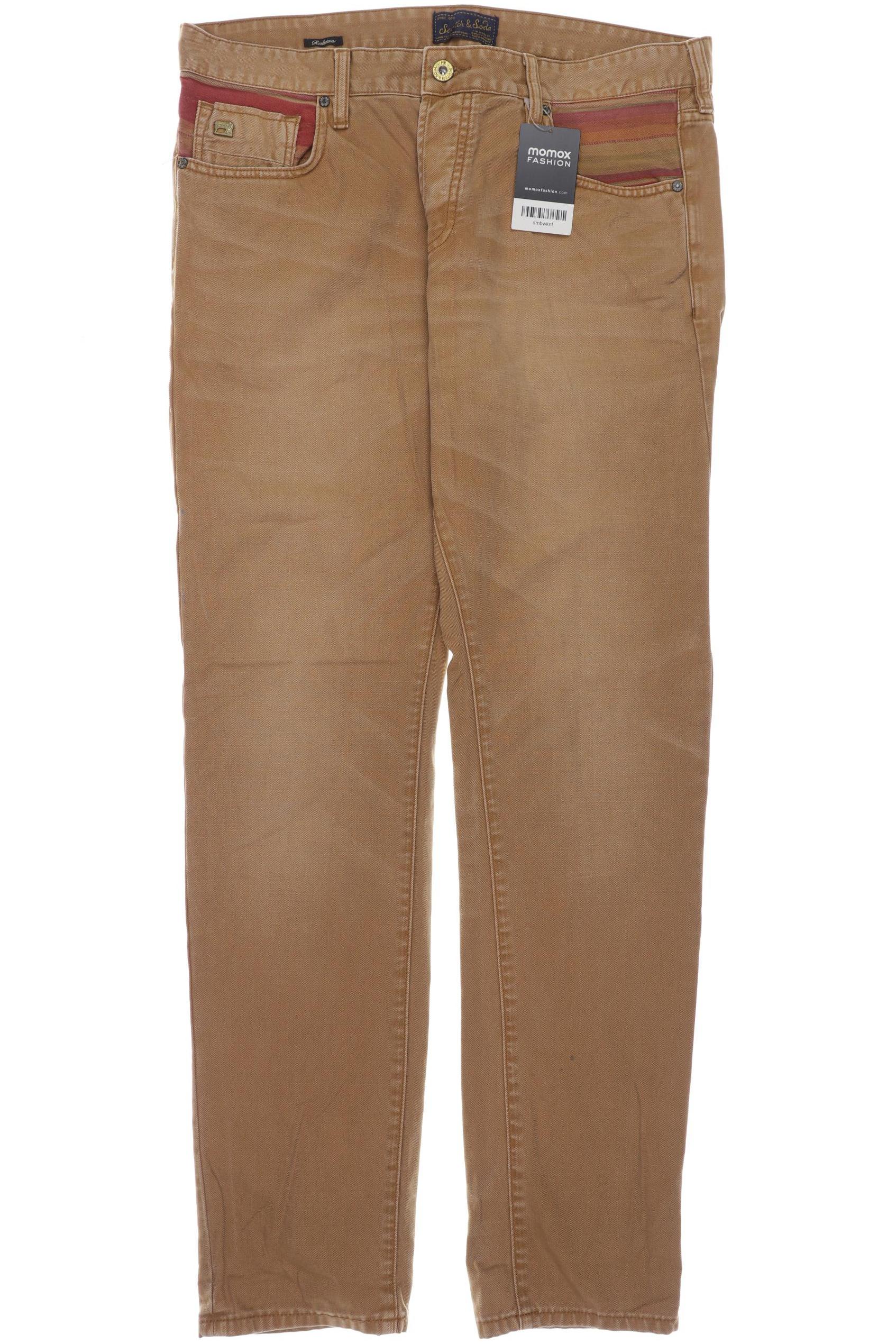 

Scotch & Soda Herren Jeans, orange