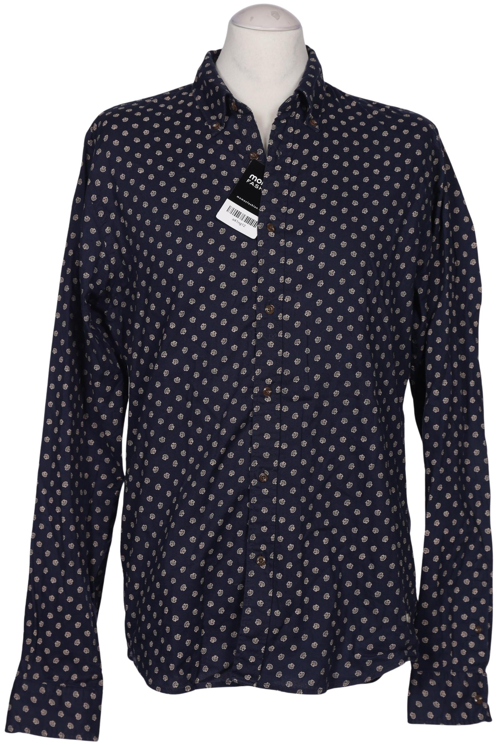 

Scotch & Soda Herren Hemd, marineblau, Gr. 52
