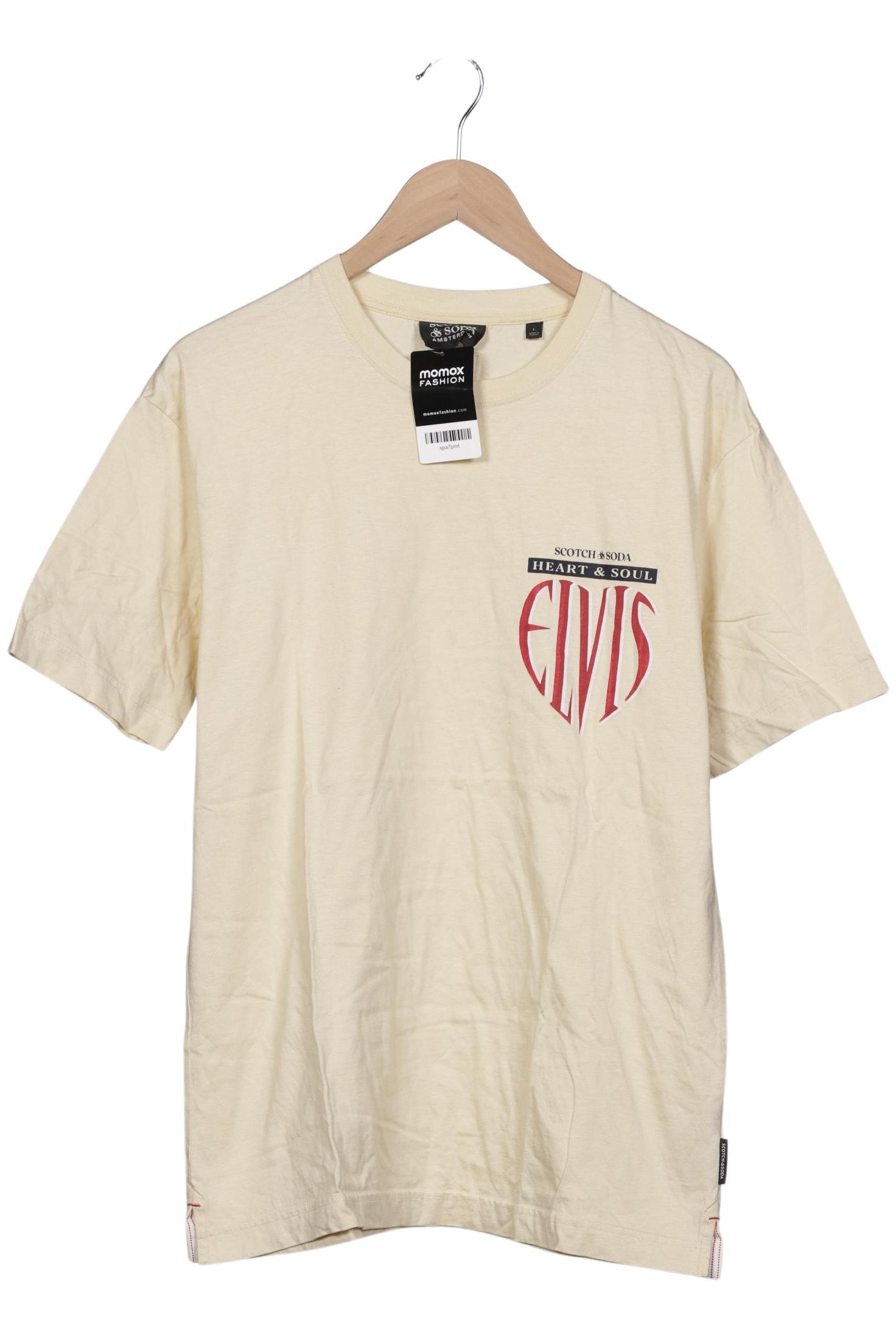 

Scotch & Soda Herren T-Shirt, cremeweiß, Gr. 52