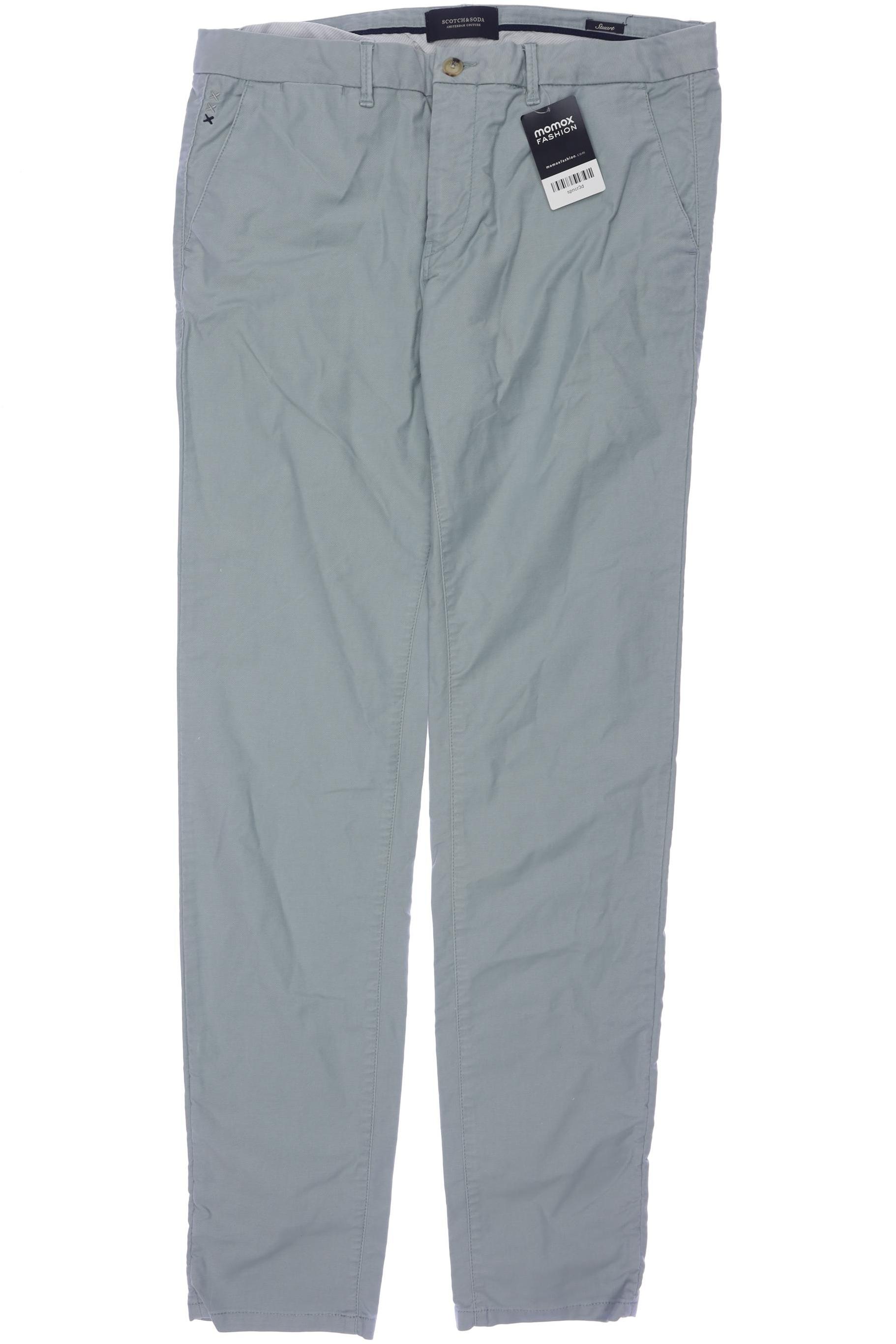 

Scotch & Soda Herren Stoffhose, türkis, Gr. 34