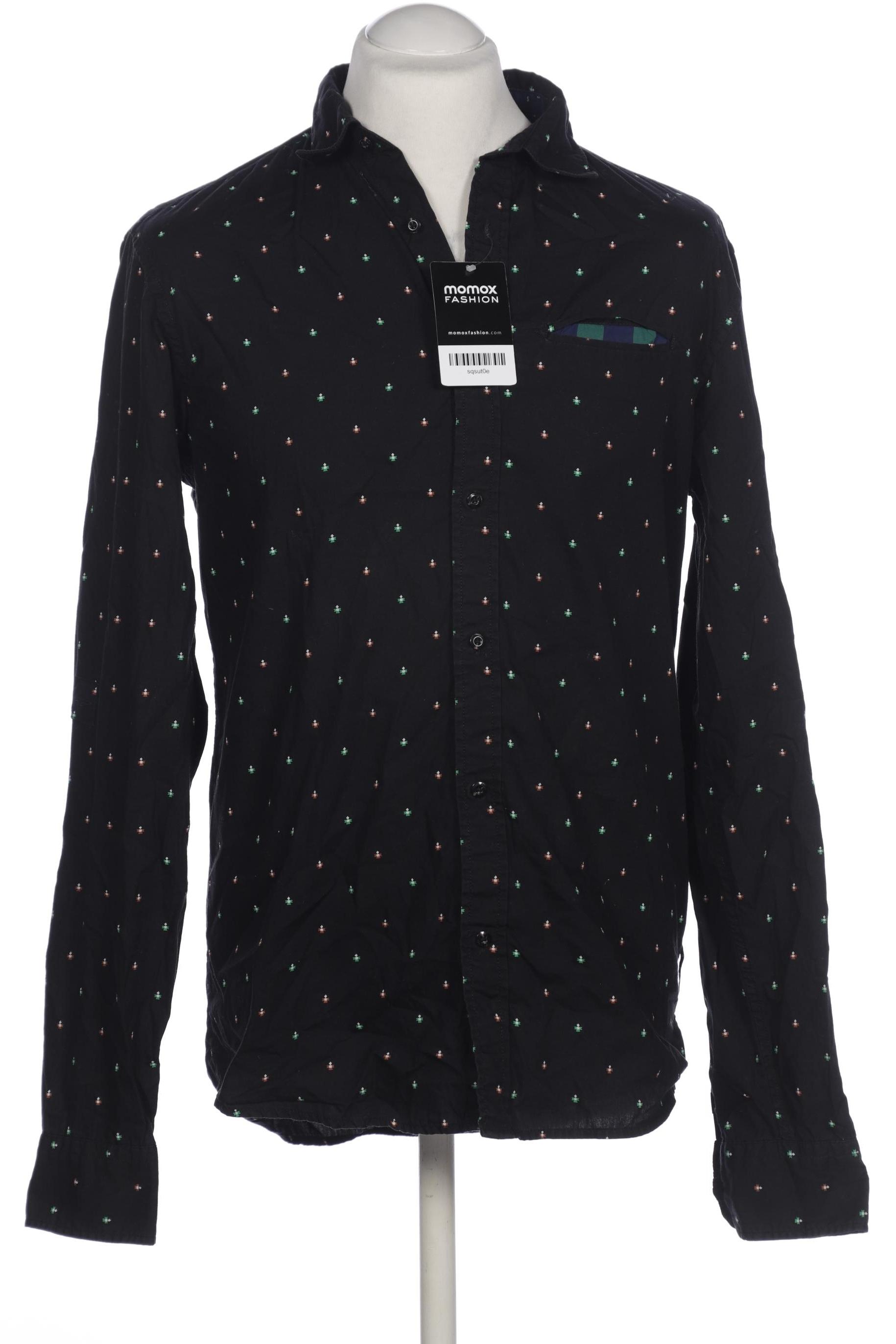 

Scotch & Soda Herren Hemd, schwarz, Gr. 48