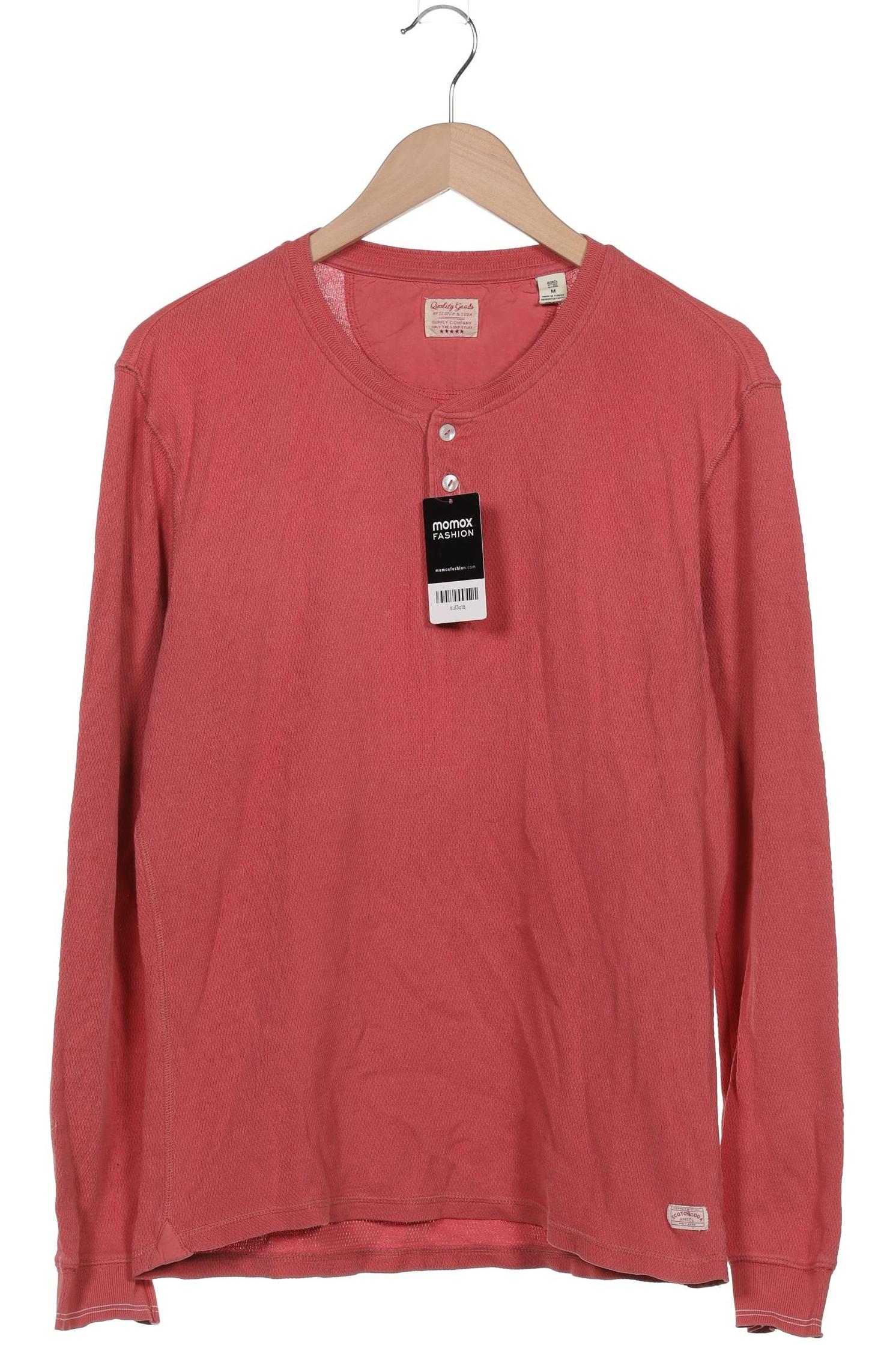 

Scotch & Soda Herren Langarmshirt, pink, Gr. 48