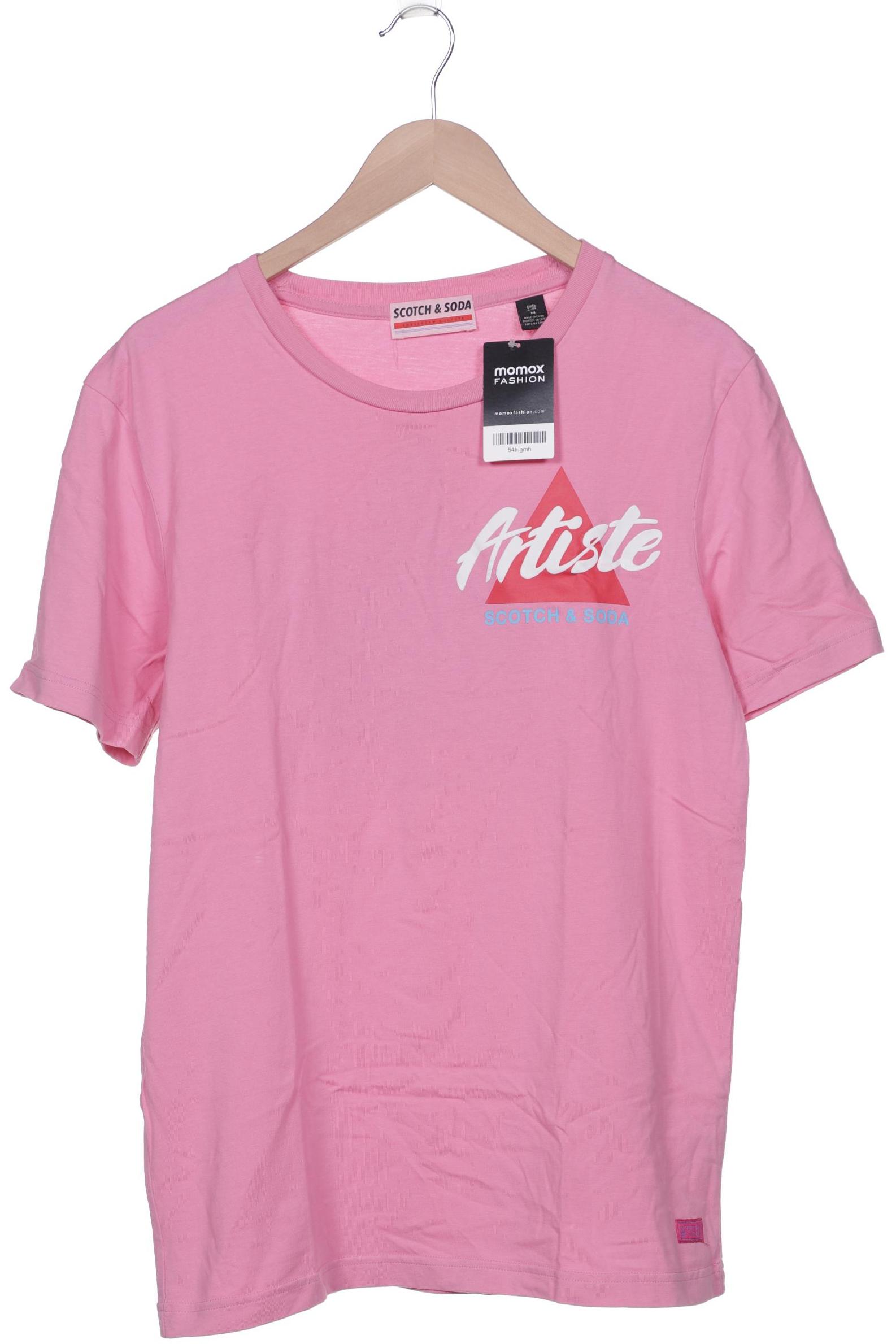 

Scotch & Soda Herren T-Shirt, pink