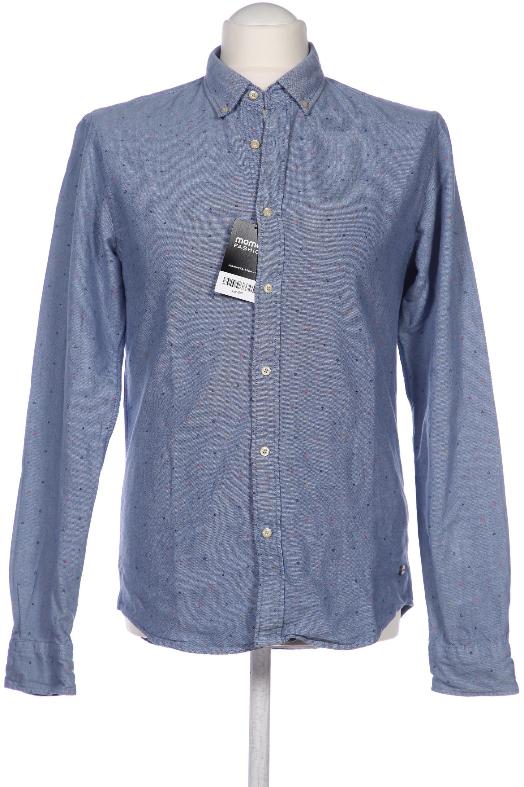 

Scotch & Soda Herren Hemd, blau