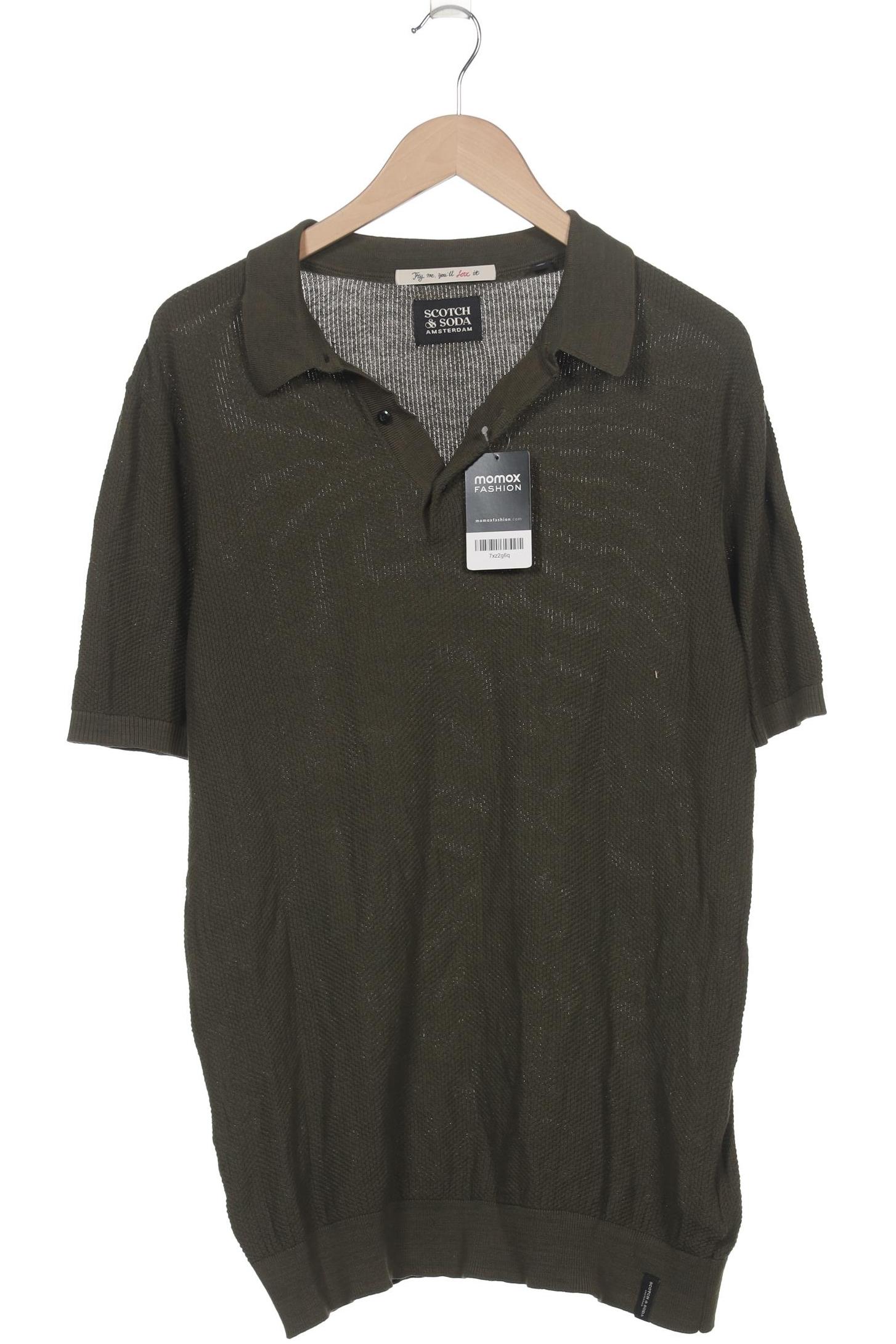 

Scotch & Soda Herren Poloshirt, grün, Gr. 54