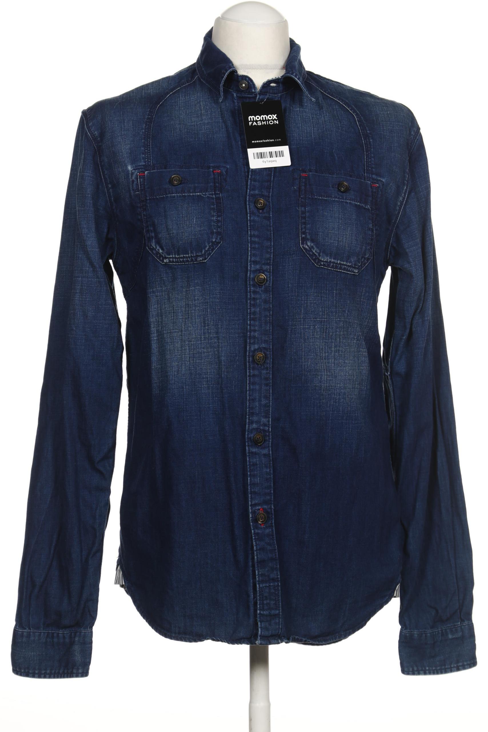 

Scotch & Soda Herren Hemd, blau, Gr. 48
