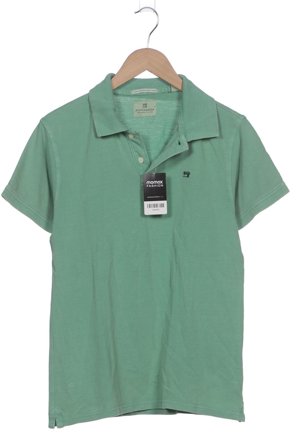 

Scotch & Soda Herren Poloshirt, grün, Gr. 48