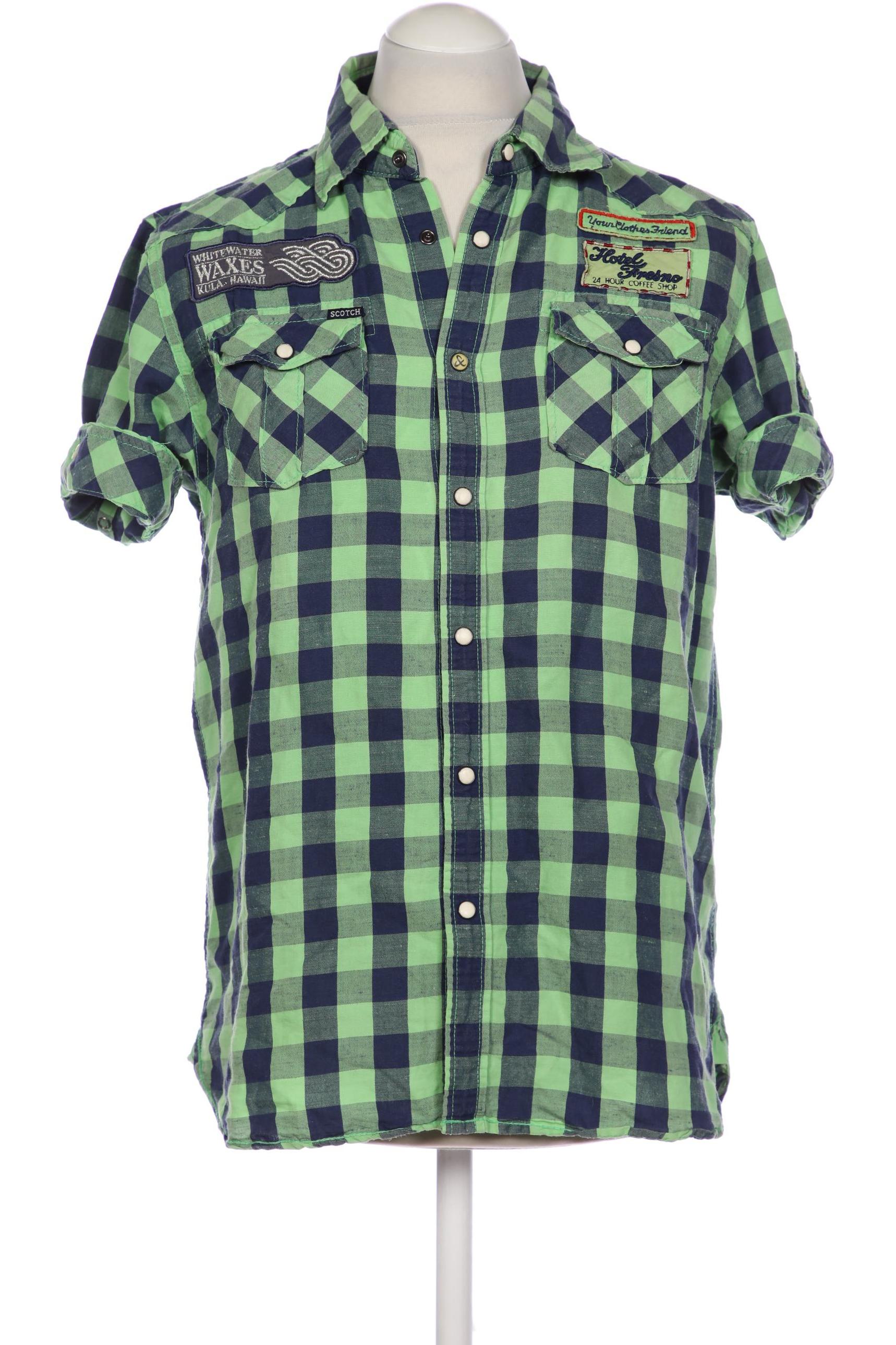 

Scotch & Soda Herren Hemd, grün, Gr. 52