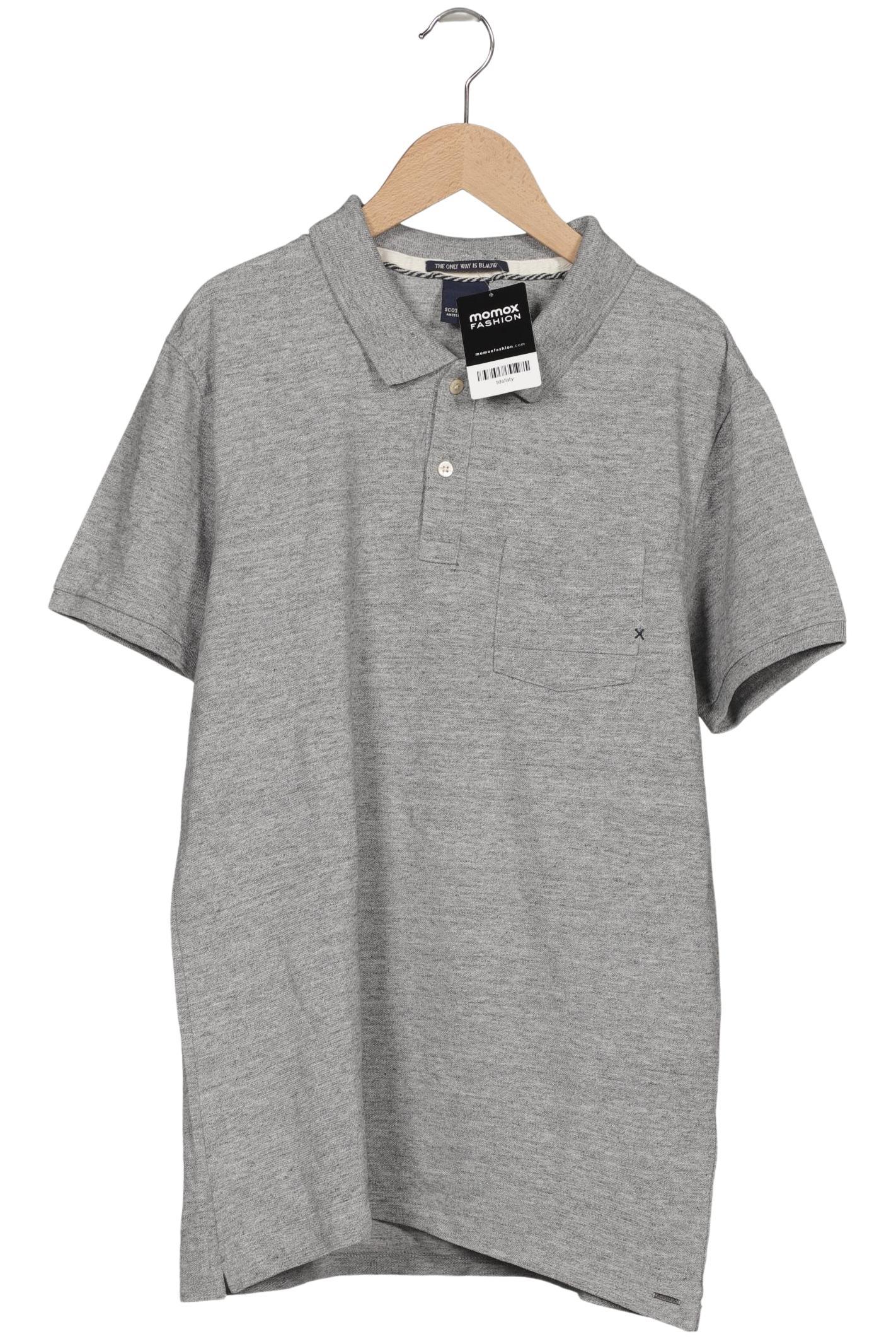 

Scotch & Soda Herren Poloshirt, grau, Gr. 52