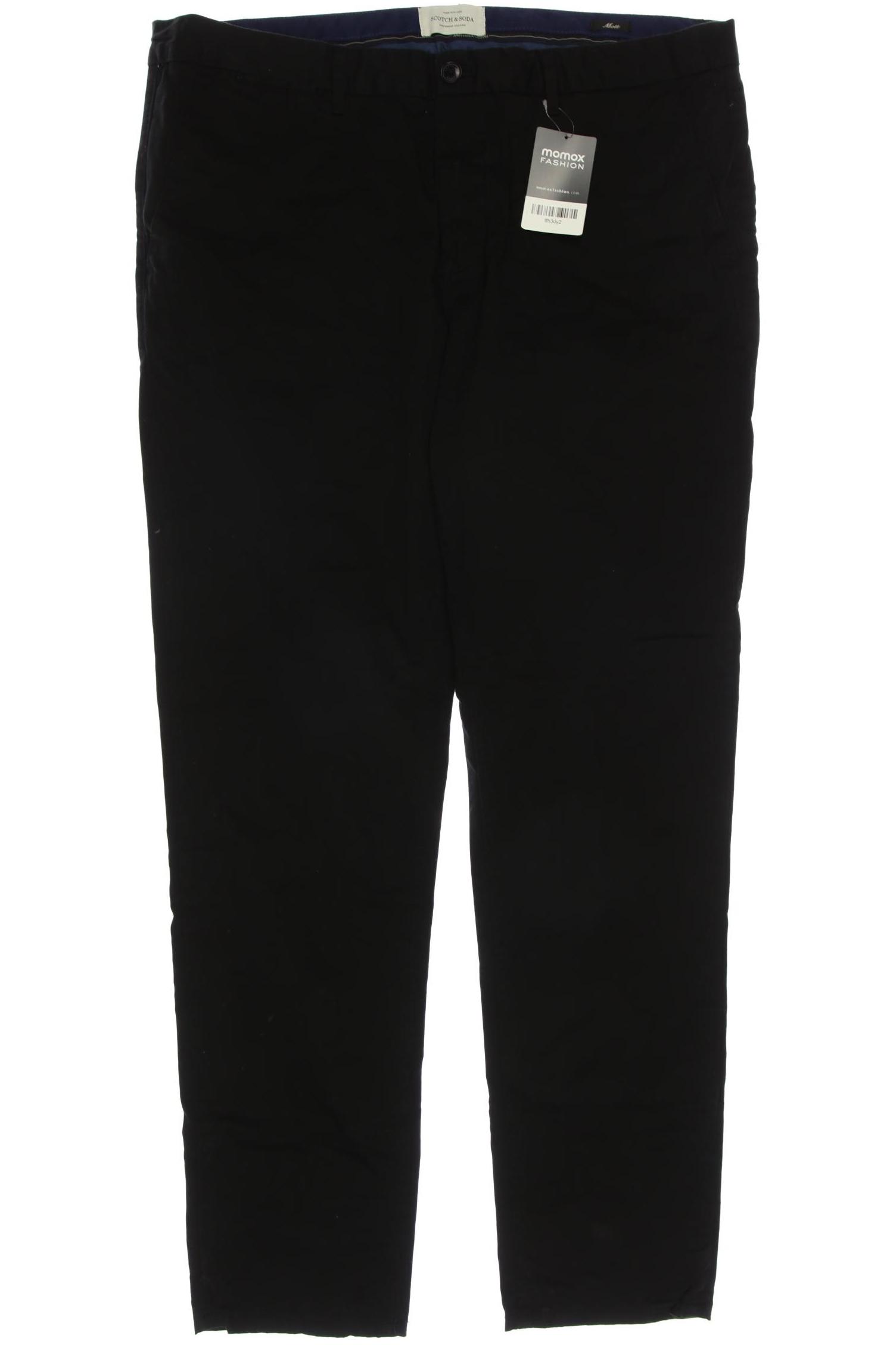 

Scotch & Soda Herren Stoffhose, schwarz