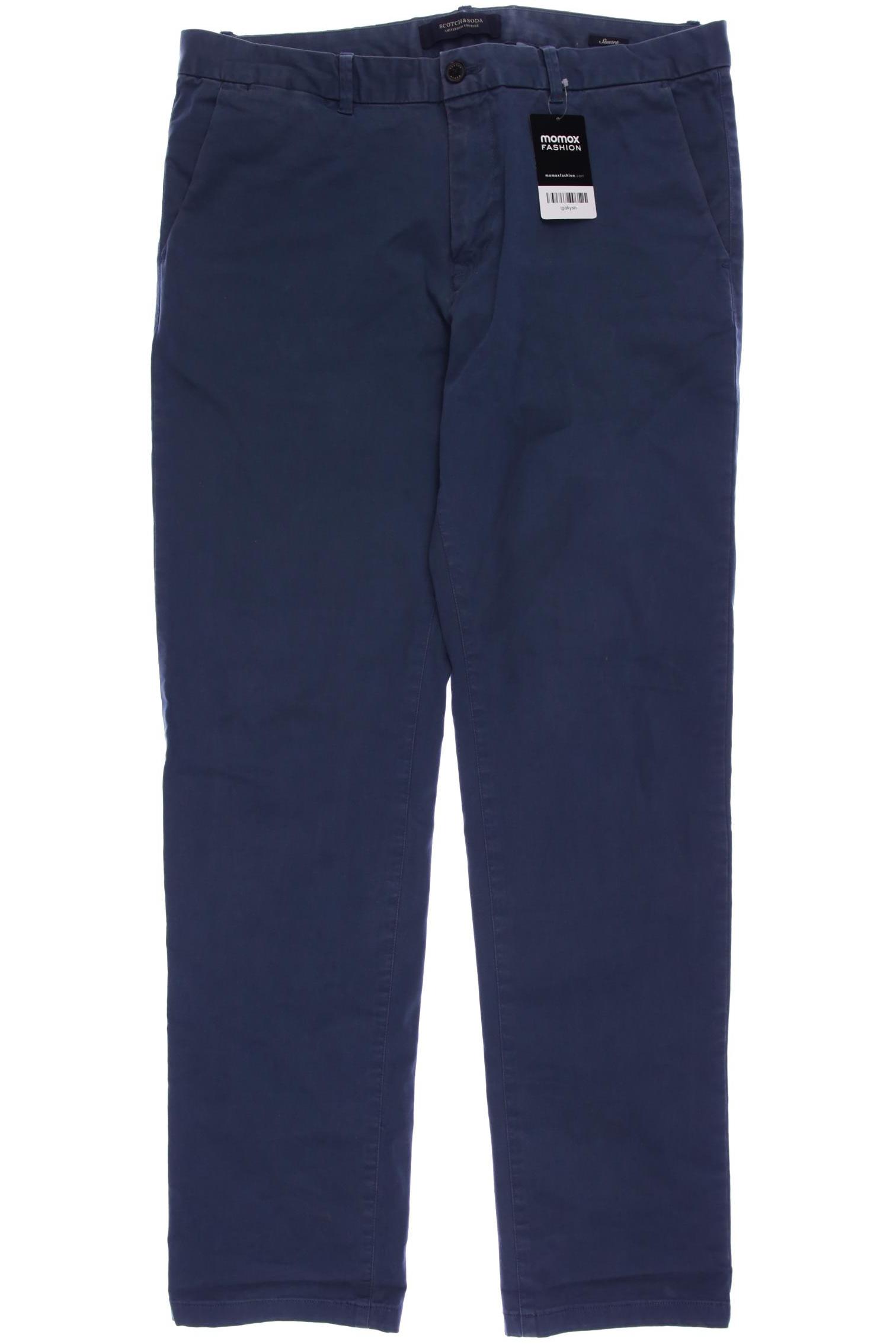

Scotch & Soda Herren Stoffhose, blau