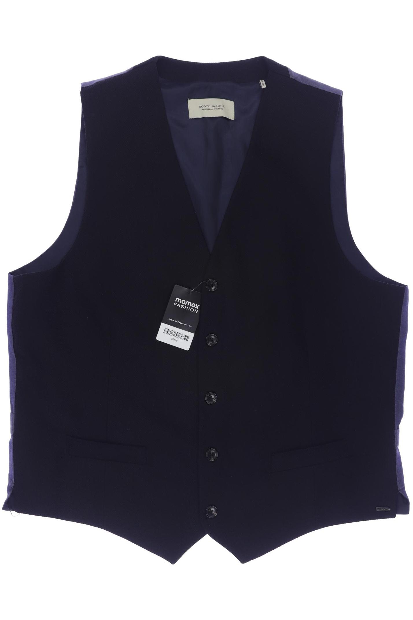 

Scotch & Soda Herren Weste, marineblau, Gr. 56