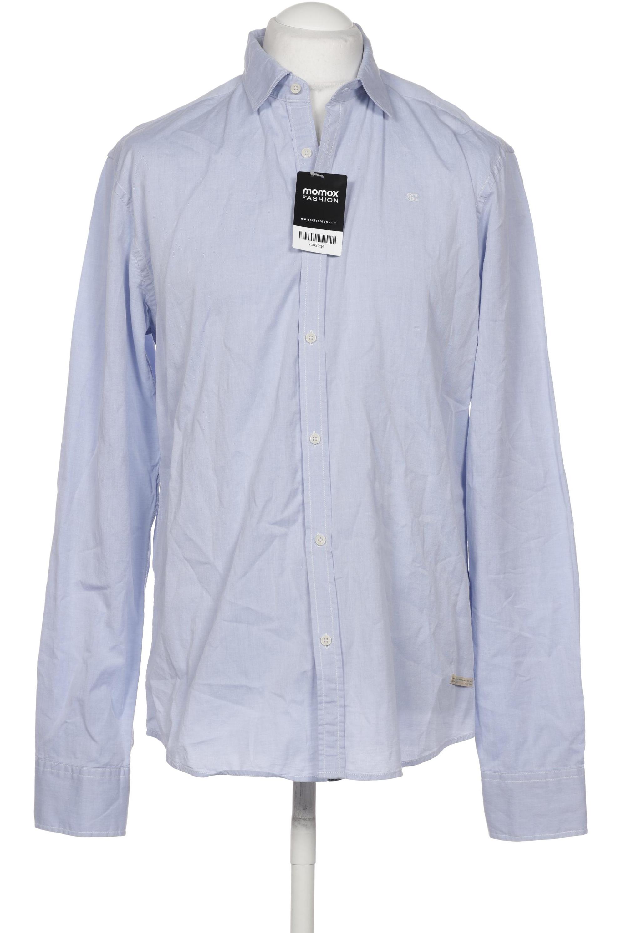 

Scotch & Soda Herren Hemd, blau, Gr. 52