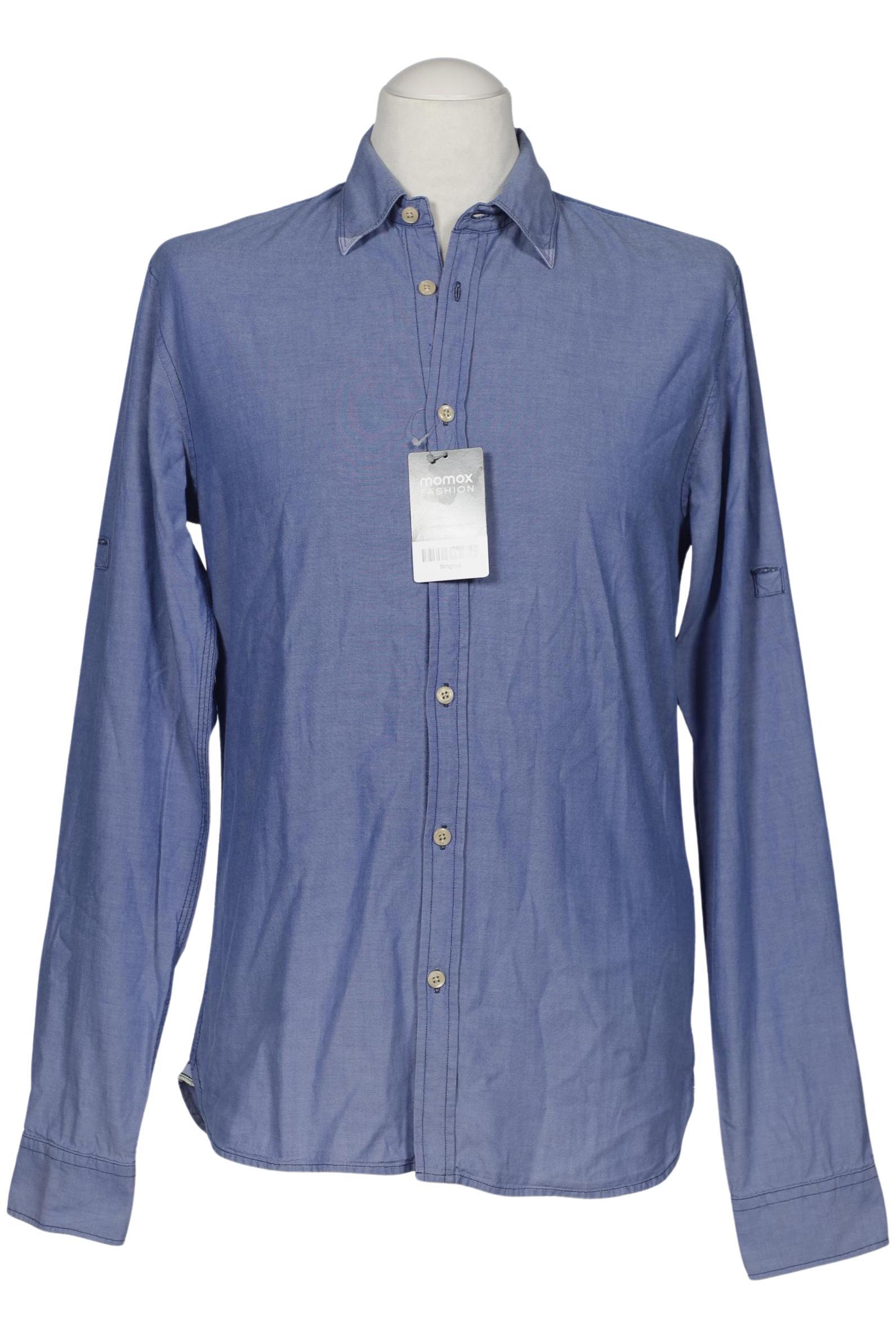 

Scotch & Soda Herren Hemd, blau, Gr. 48