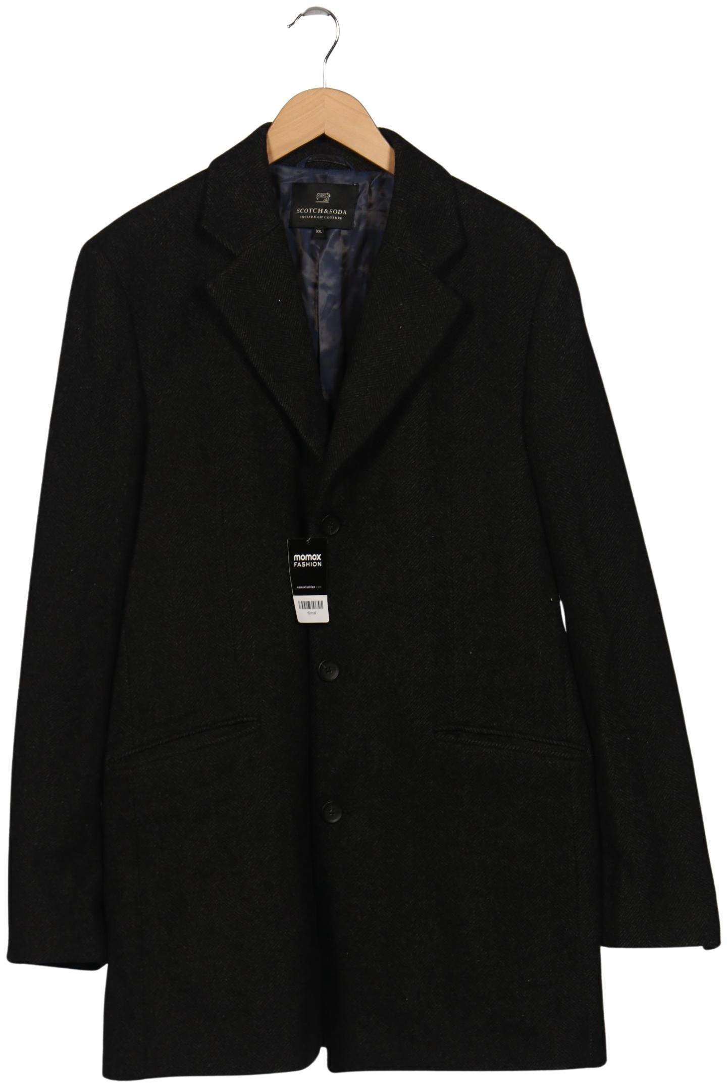 

Scotch & Soda Herren Mantel, schwarz, Gr. 56