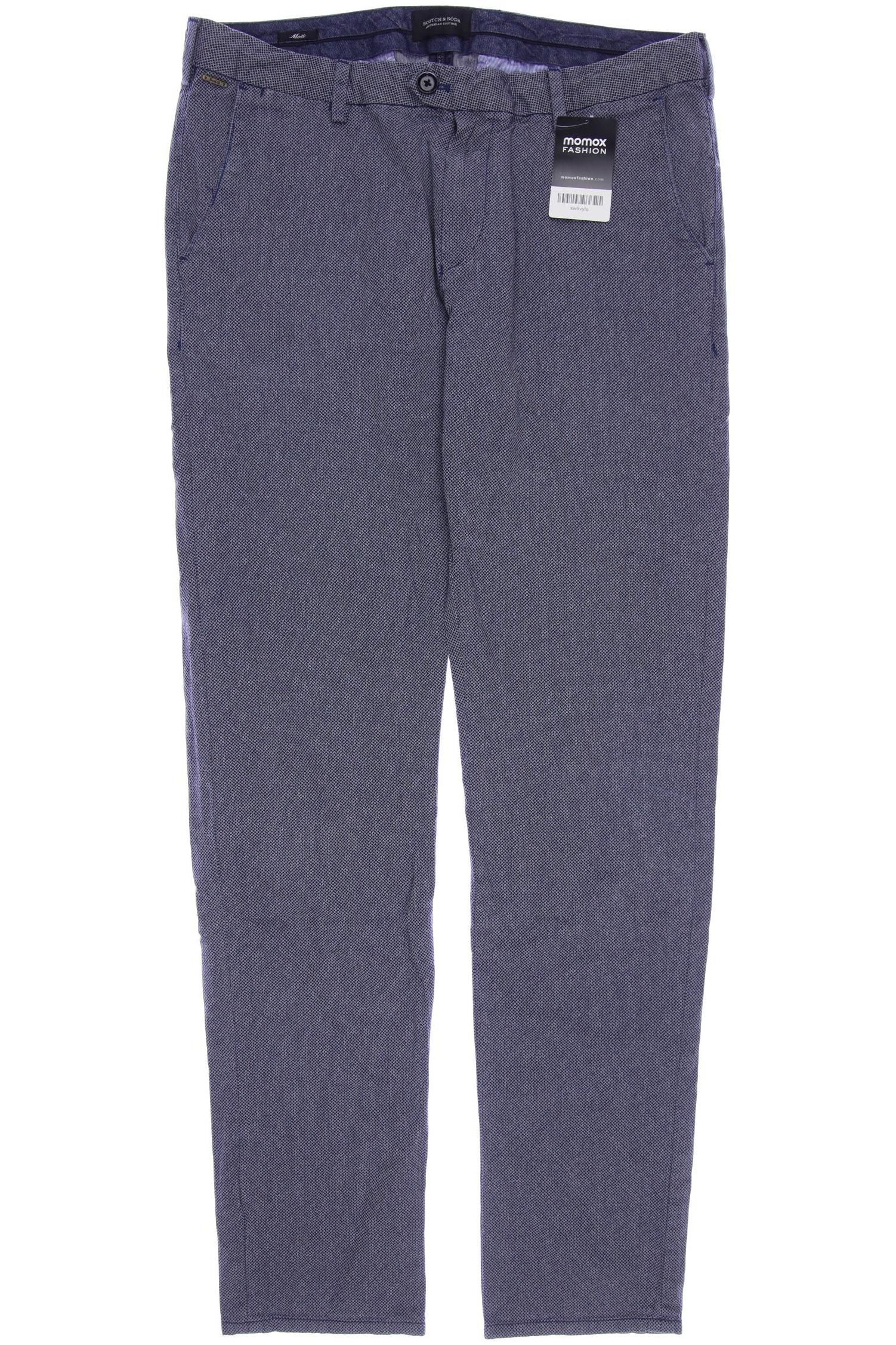 

Scotch & Soda Herren Stoffhose, blau, Gr. 34