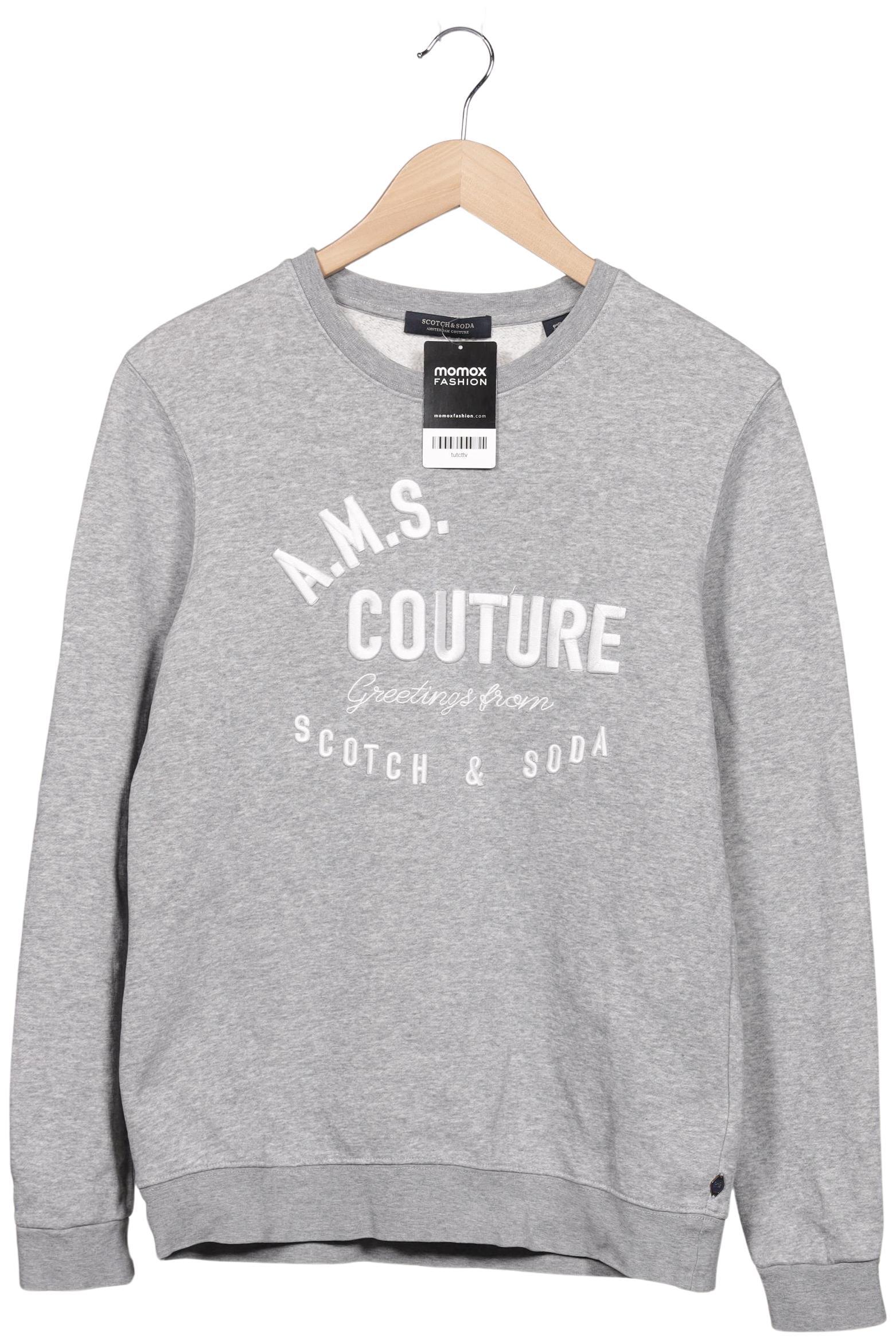 

Scotch & Soda Herren Sweatshirt, grau, Gr. 48