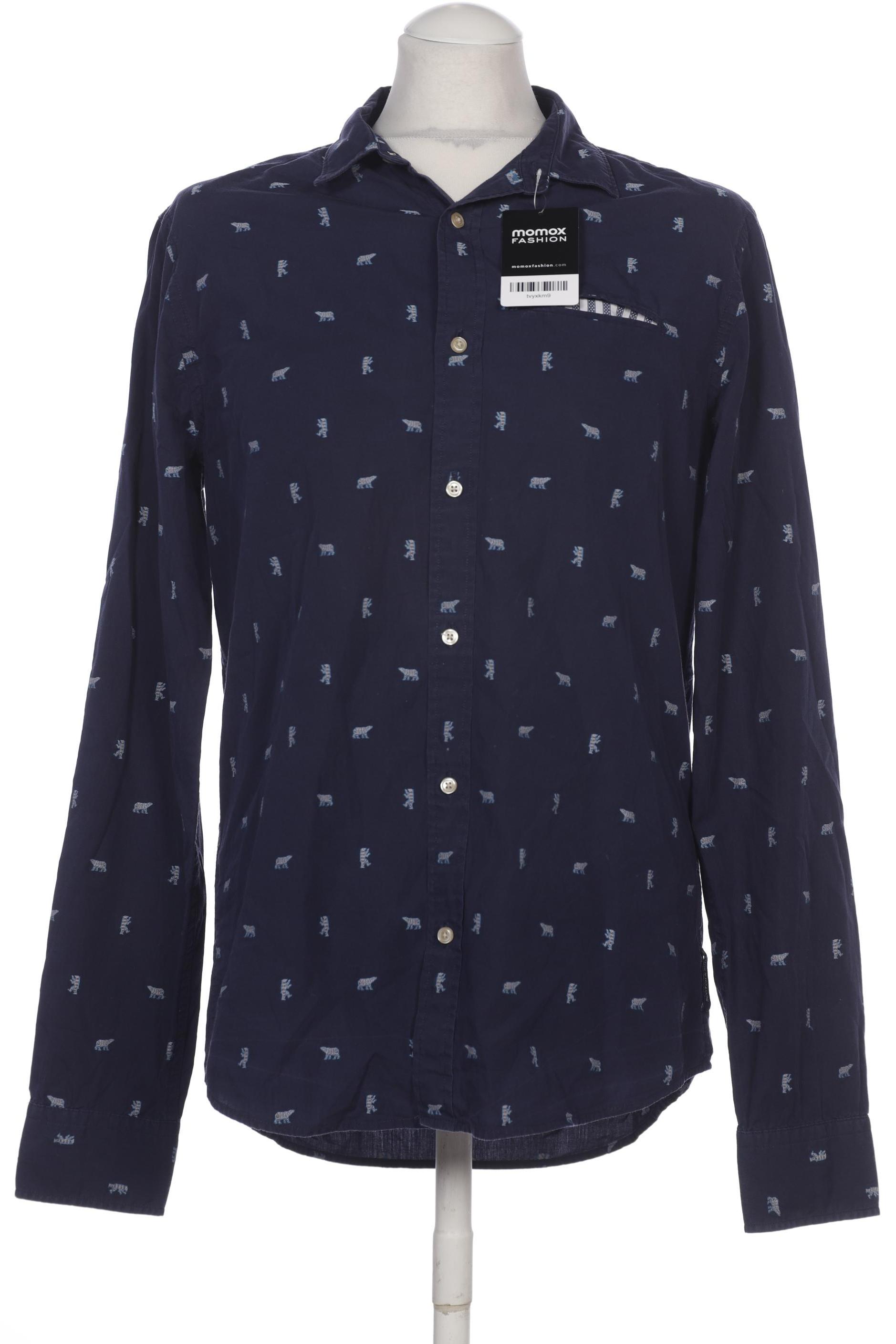 

Scotch & Soda Herren Hemd, marineblau